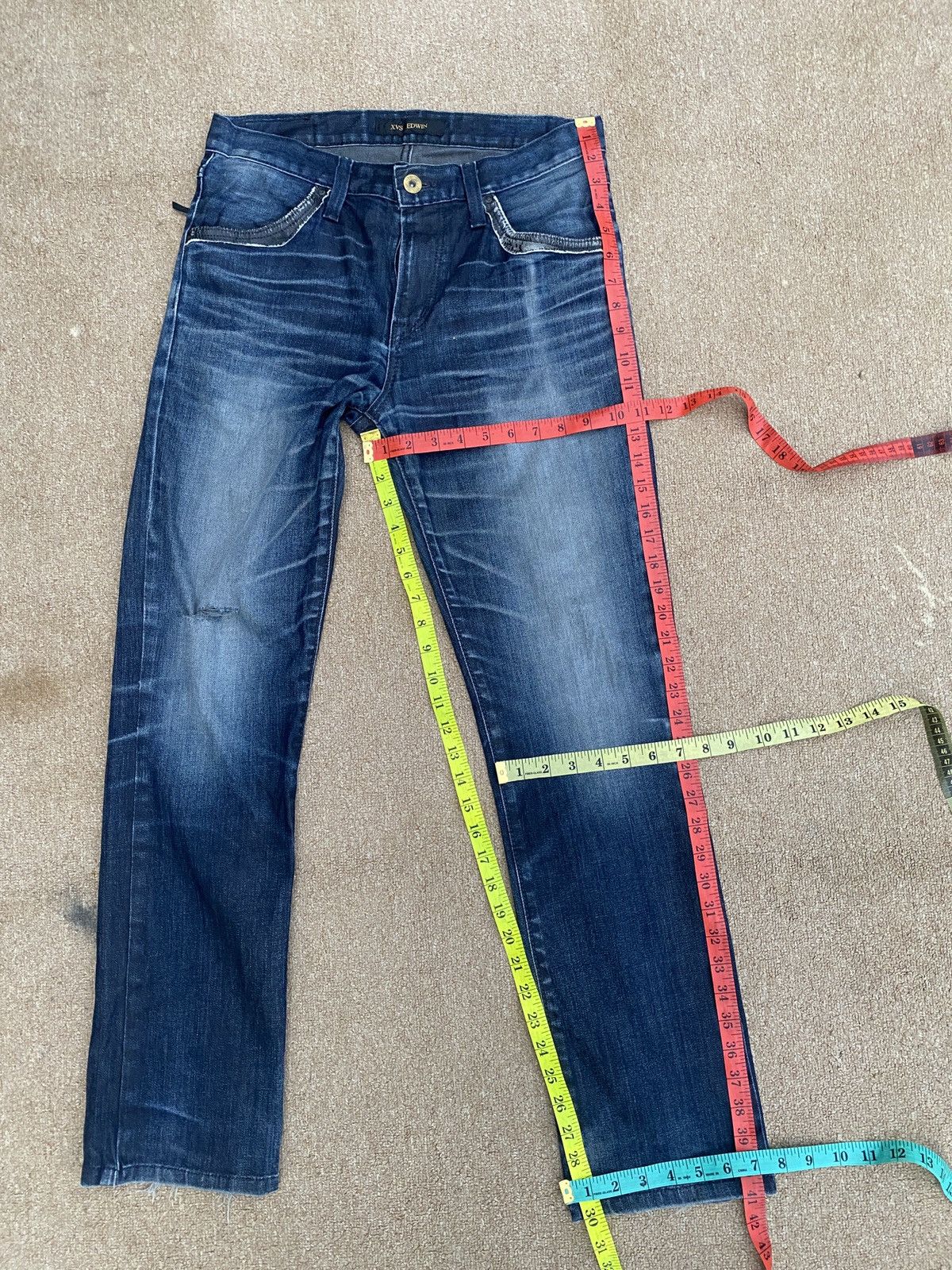 14th Addiction × Edwin × Vintage Vintage edwin xvs skinny denim Size US 30 / EU 46 - 5 Thumbnail