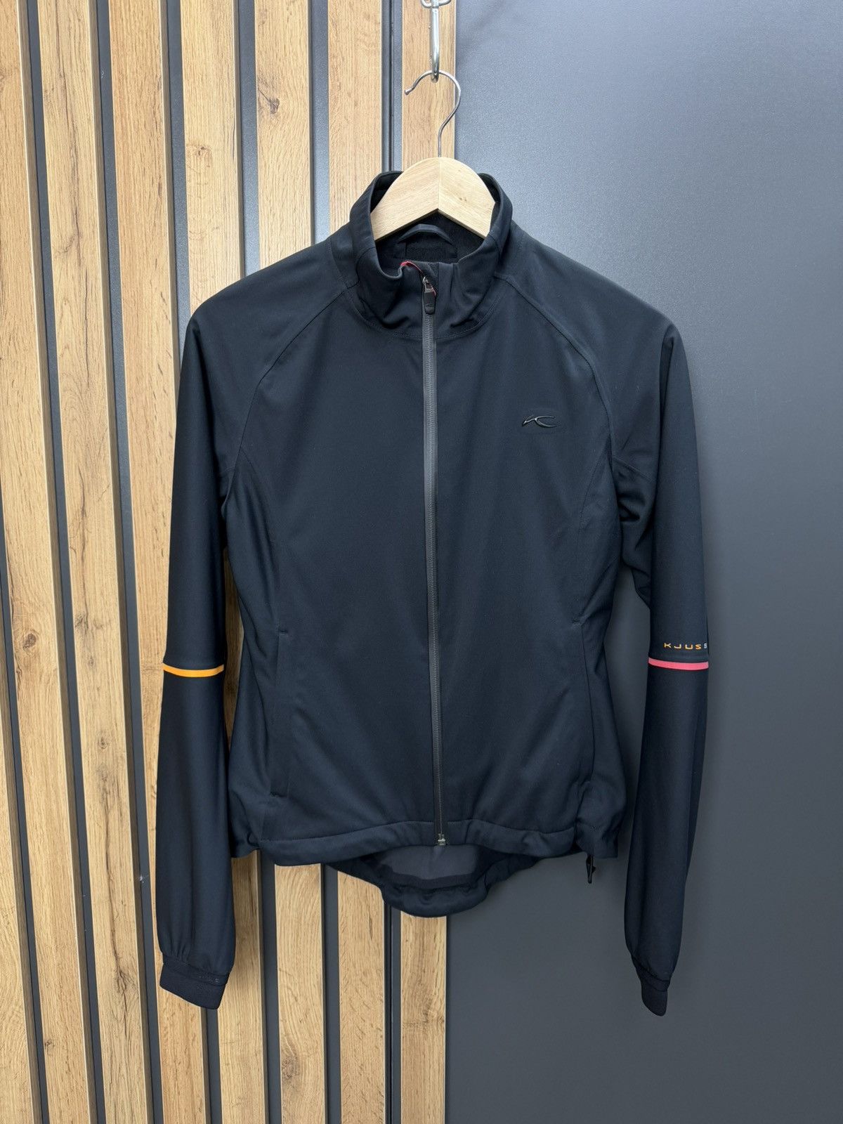 KJUS KJUS Systems Softshell Jacket Black Lightweight Zip Up Size S / US 4 / IT 40 - 1 Thumbnail