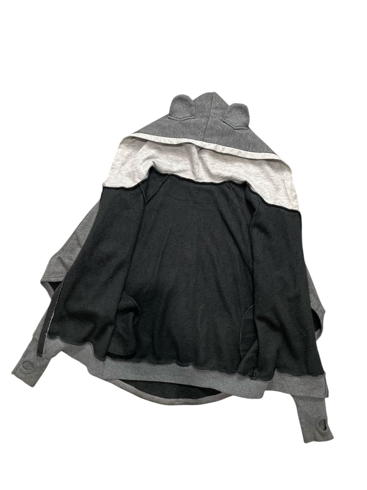 Japanese Brand ARCHIVE UNKNOWN BRAND BAT HOODIE ISSEY MIYAKE MERCI STYLE Size US M / EU 48-50 / 2 - 7 Thumbnail
