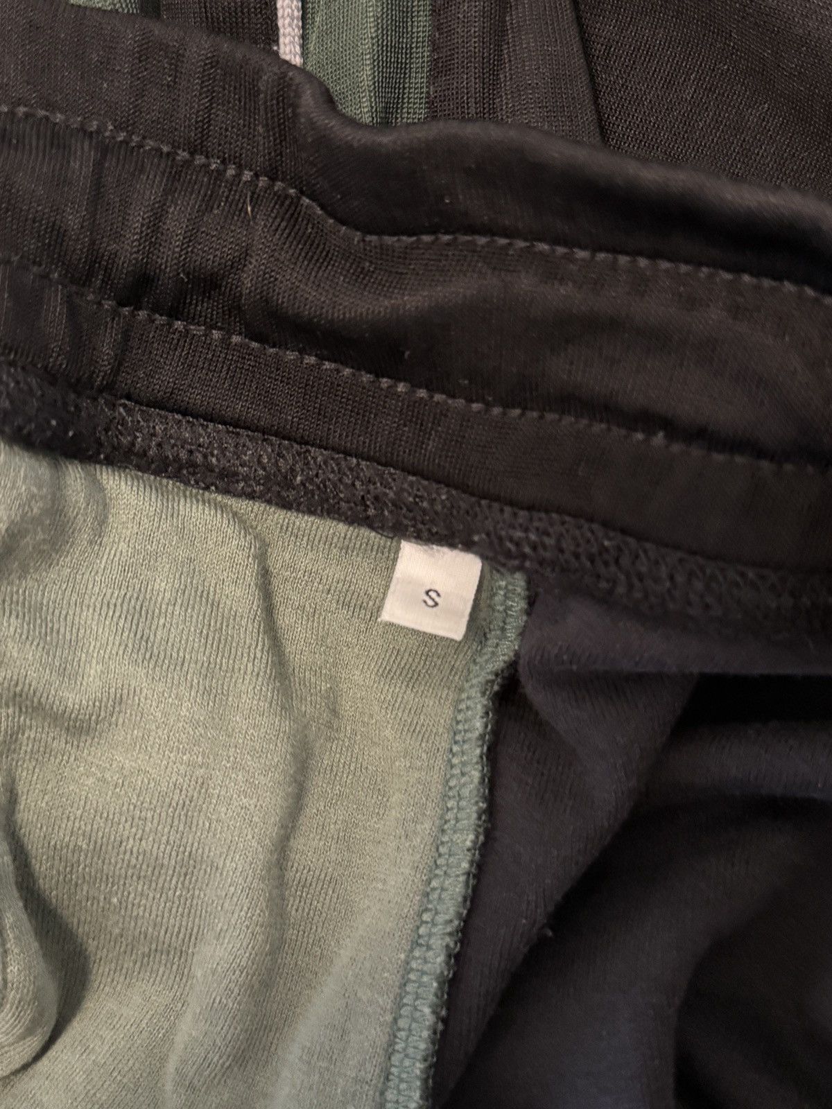 Lanvin LANVIN sweatpants trousers - pin stripe - black green Size US 32 / EU 48 - 9 Thumbnail
