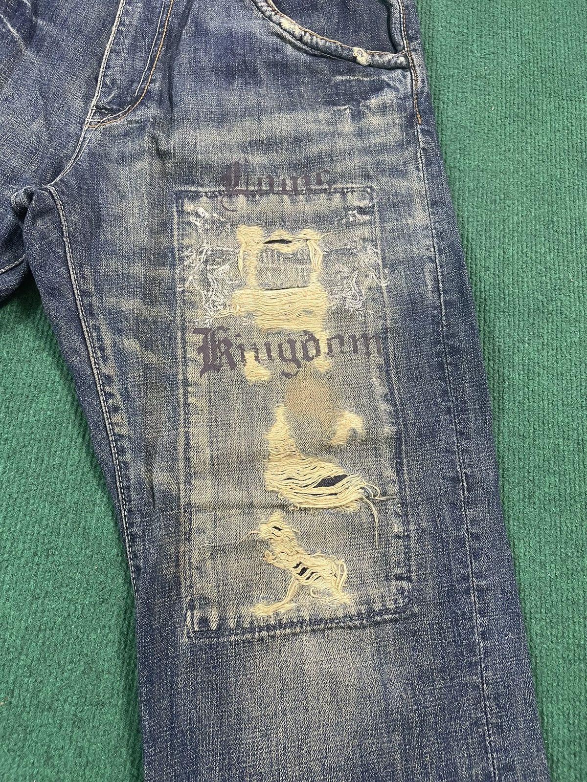 Global Work Vintage Distressed Global Work Japanese Jeans Size US 32 / EU 48 - 6 Thumbnail