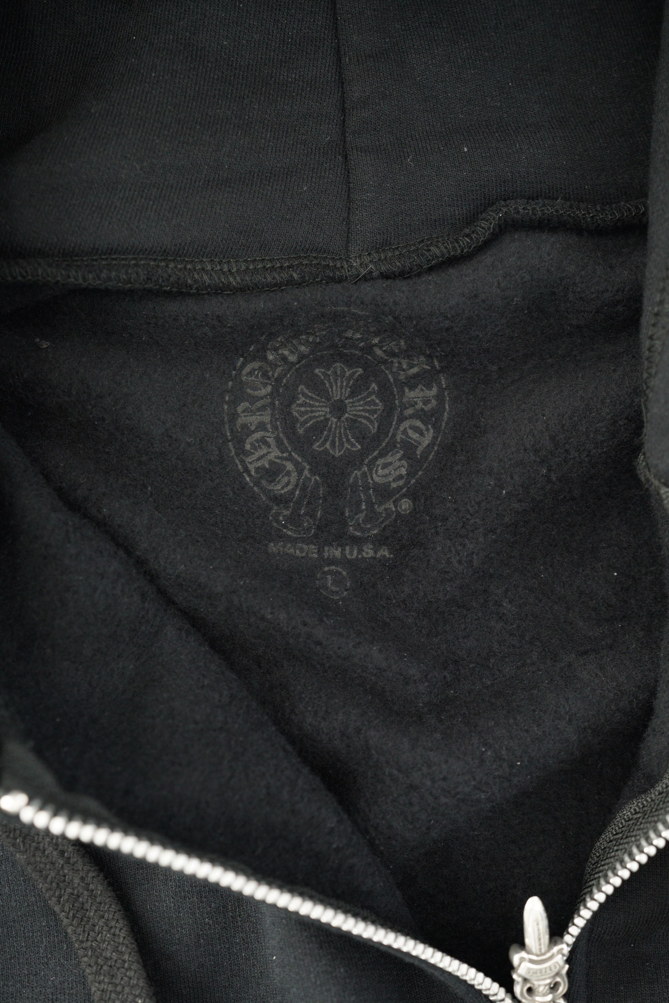 Chrome Hearts Chrome Hearts Pink Horseshoe Zip Up - Black Size US L / EU 52-54 / 3 - 9 Thumbnail