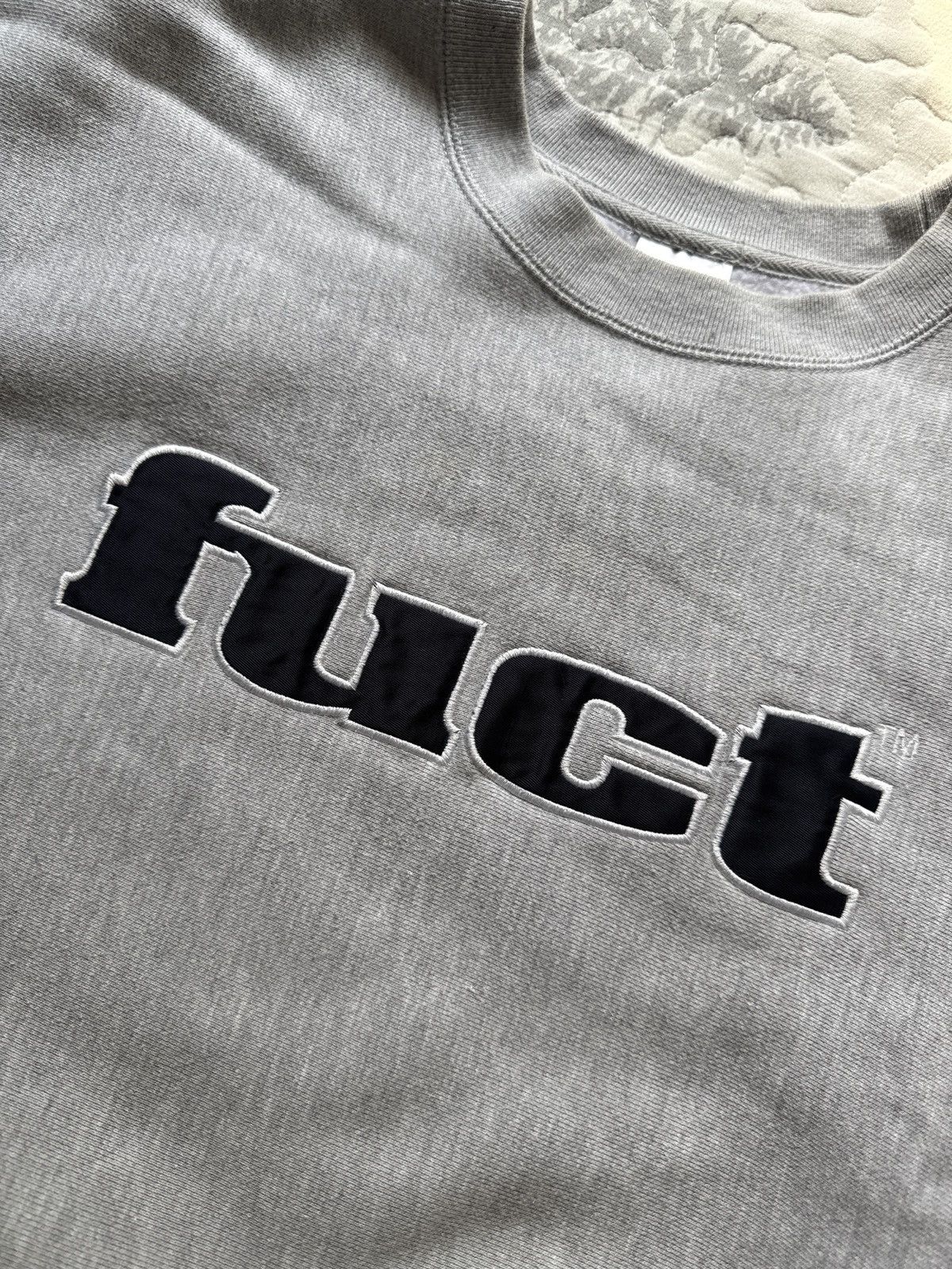 FUCT Fuct Navy Embroidered Sweater Size US L / EU 52-54 / 3 - 2 Thumbnail