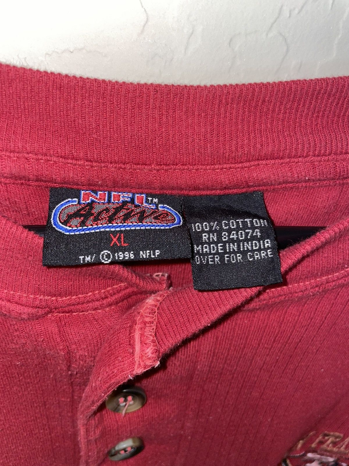 NFL 90’s San Francisco 49ers Sweatshirt Size US XL / EU 56 / 4 - 4 Thumbnail