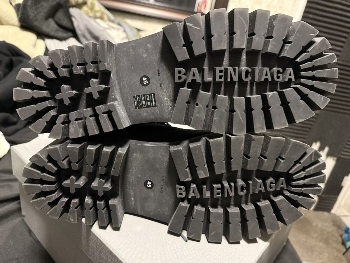 Balenciaga Balenciaga strike boots (deadstock) Size US 12 / EU 45 - 7 Thumbnail