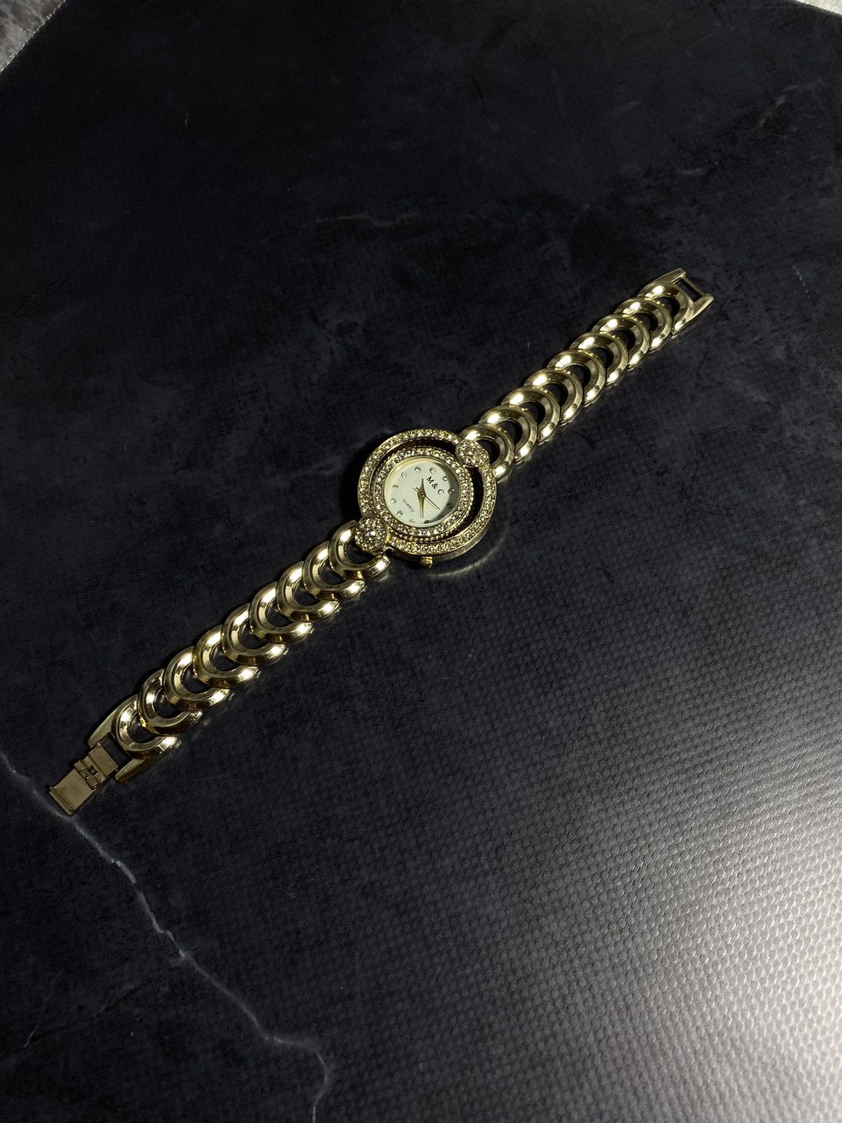 Jewelry Luxury crystal bracelet watch – Japanese brand Size ONE SIZE - 1 Thumbnail