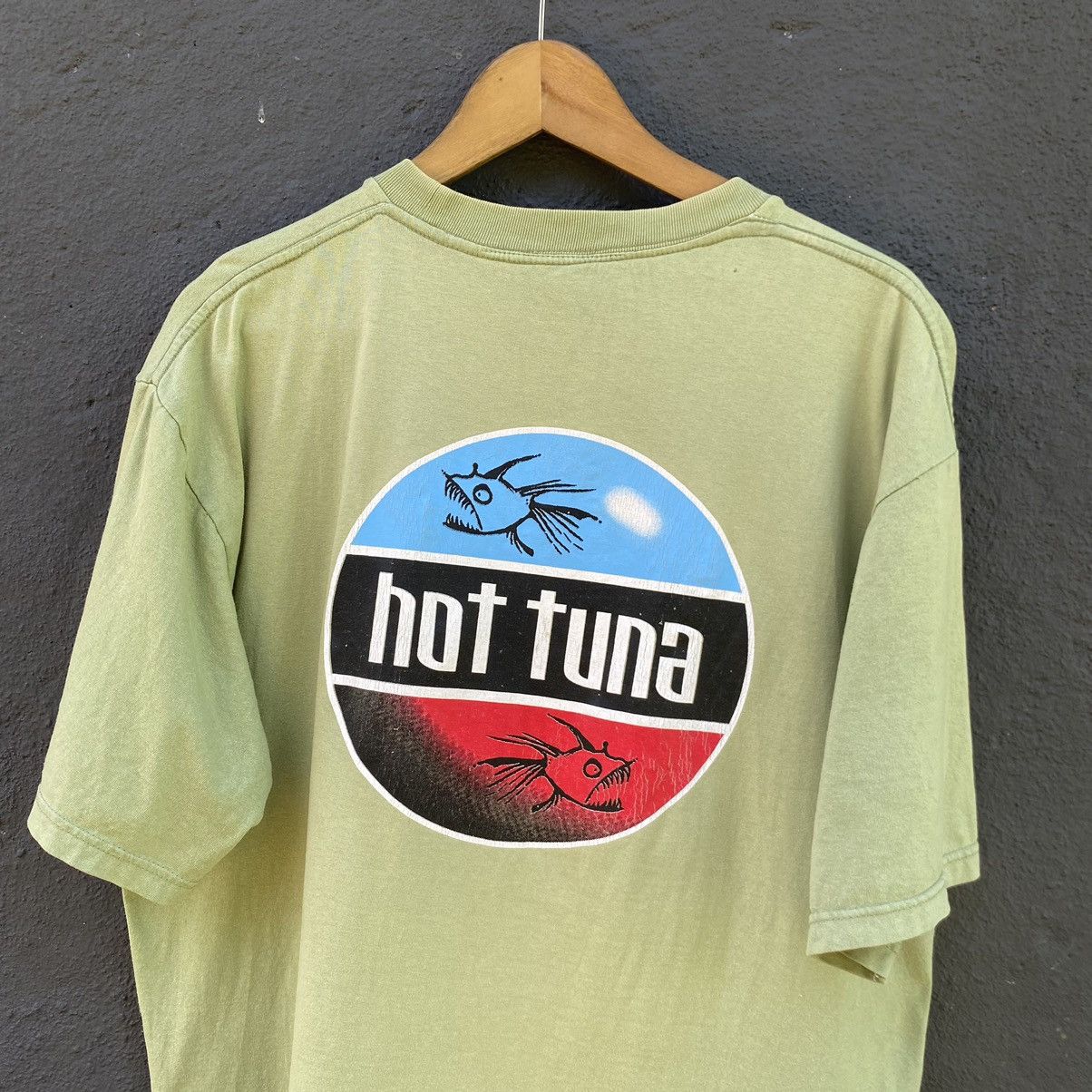 Hot Tuna Thrashed Faded Vintage 90s HotTuna Australia Surf ERD GRUNGE Size US XL / EU 56 / 4 - 7 Thumbnail