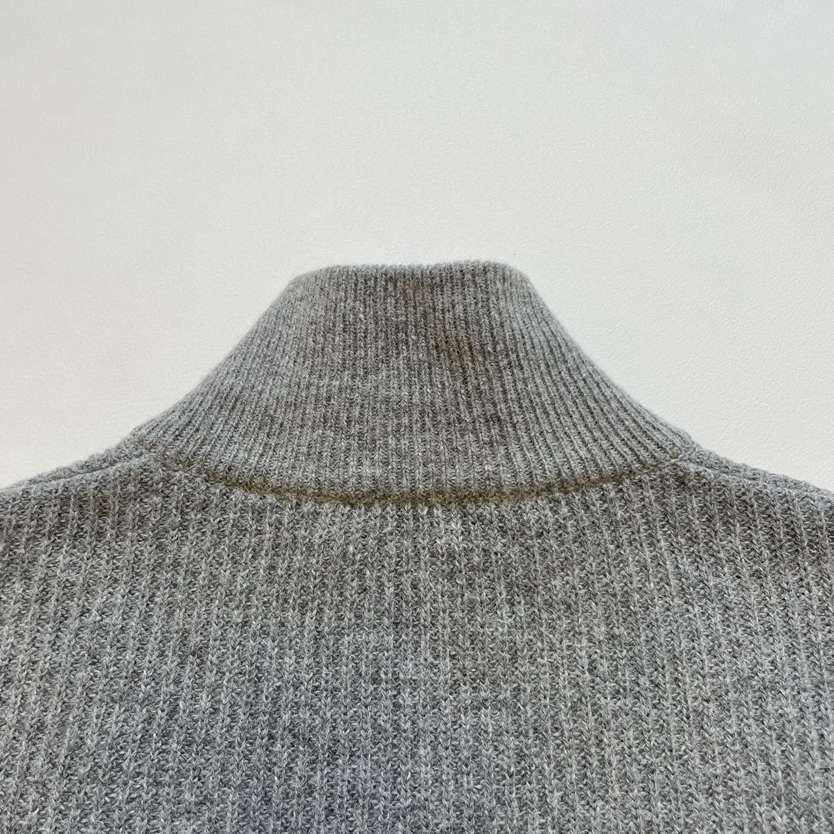 Dries Van Noten Ribbed Knit Wool Zip Drivers Cardigan Size US S / EU 44-46 / 1 - 15 Thumbnail