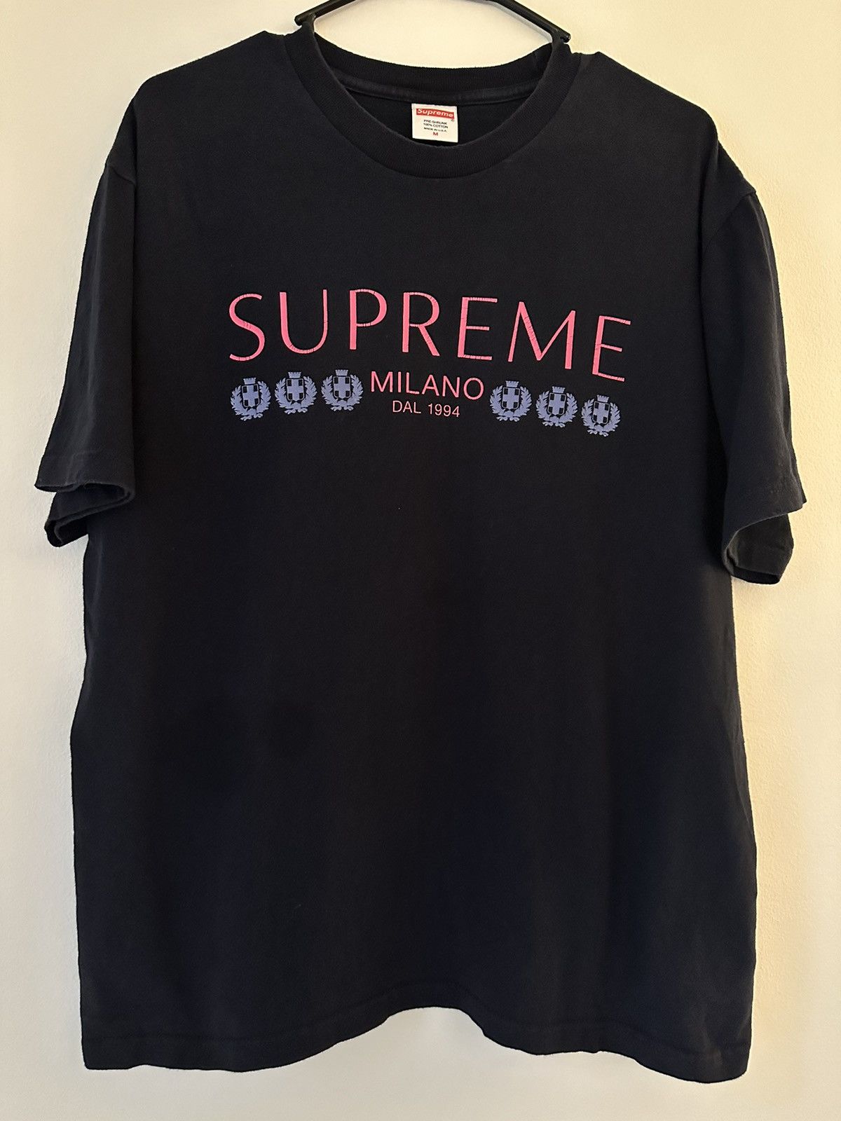 Supreme Supreme Milano Tee Size US M / EU 48-50 / 2 - 1 Thumbnail
