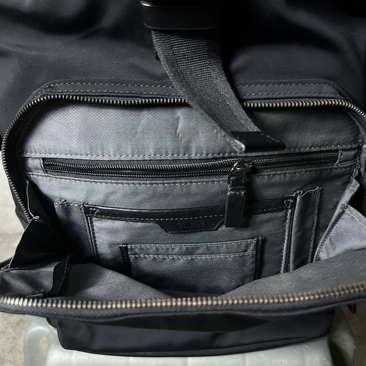 Tumi TUMI - Harrison Osborn Roll Top Backpack - Black Size ONE SIZE - 8 Thumbnail