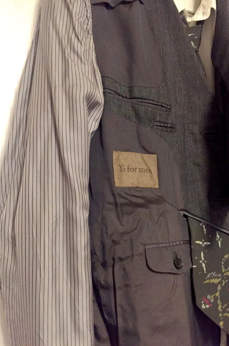 Yohji Yamamoto Yohji Yamamoto Yohji Yamamoto Y's for men grey mercerized Size US M / EU 48-50 / 2 - 3 Thumbnail