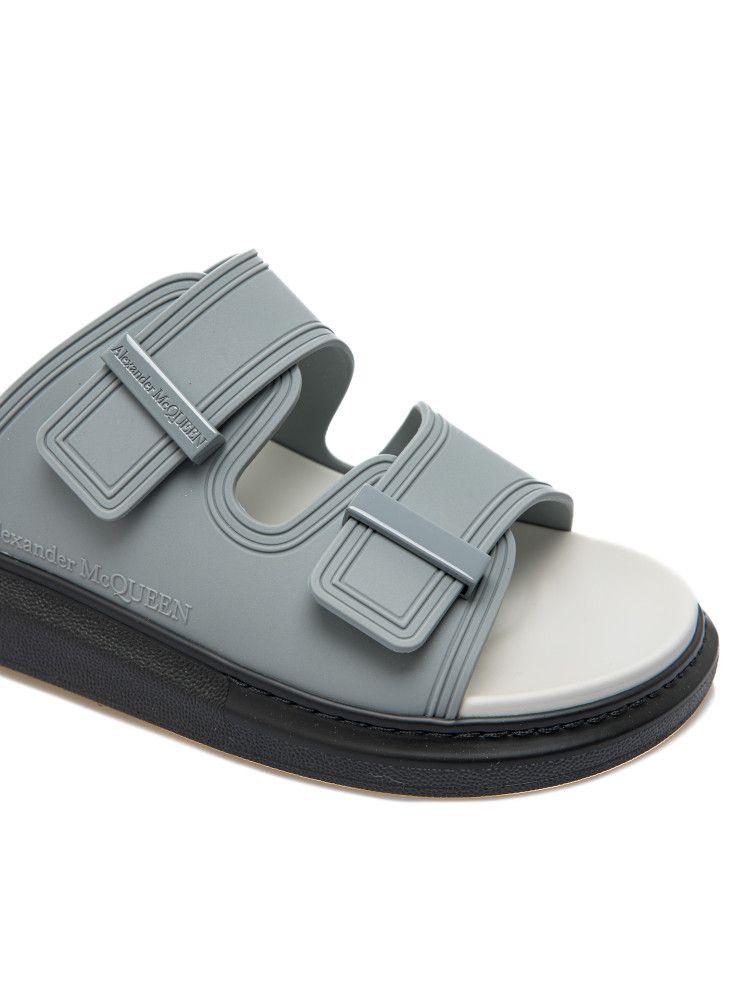 Alexander McQueen o1y1024 Slippers in Light Grey Size US 7 / EU 40 - 4 Thumbnail
