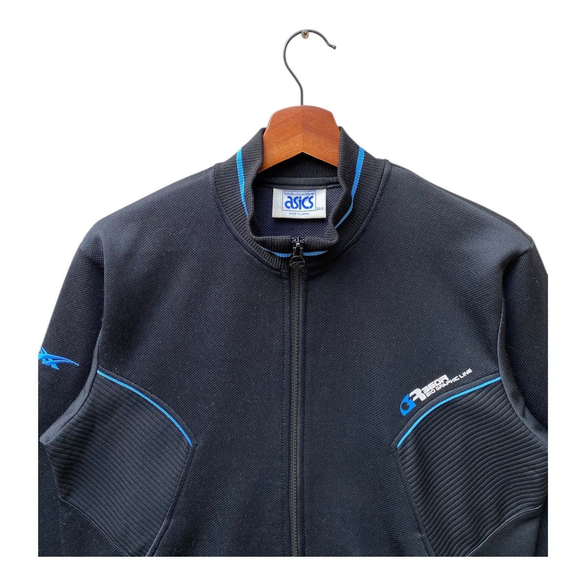 Asics Japanese Brand Asics Sweater Full Zip Made In Japan Size L Size US L / EU 52-54 / 3 - 2 Thumbnail