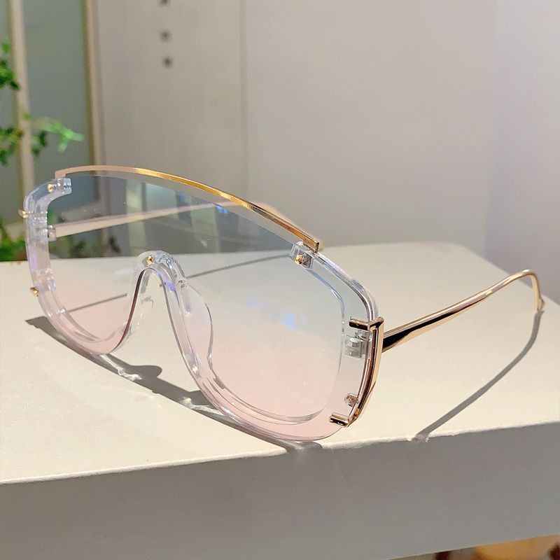 VIBE New Design Street ins style custom avant-garde sunglasses Size ONE SIZE - 4 Thumbnail