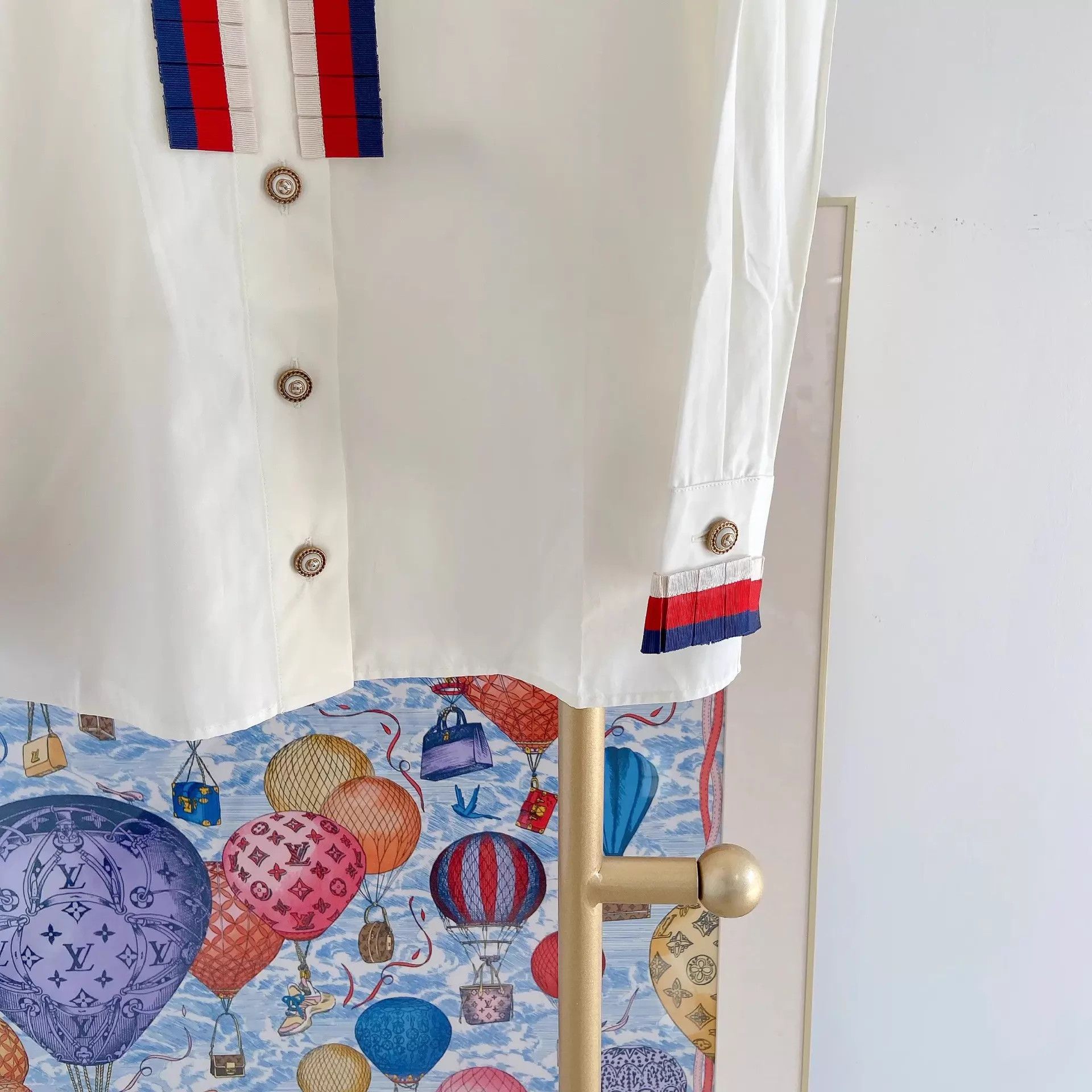 Gucci Gucci white shirt 38 EU pre-owned Size XS / US 0-2 / IT 36-38 - 6 Thumbnail