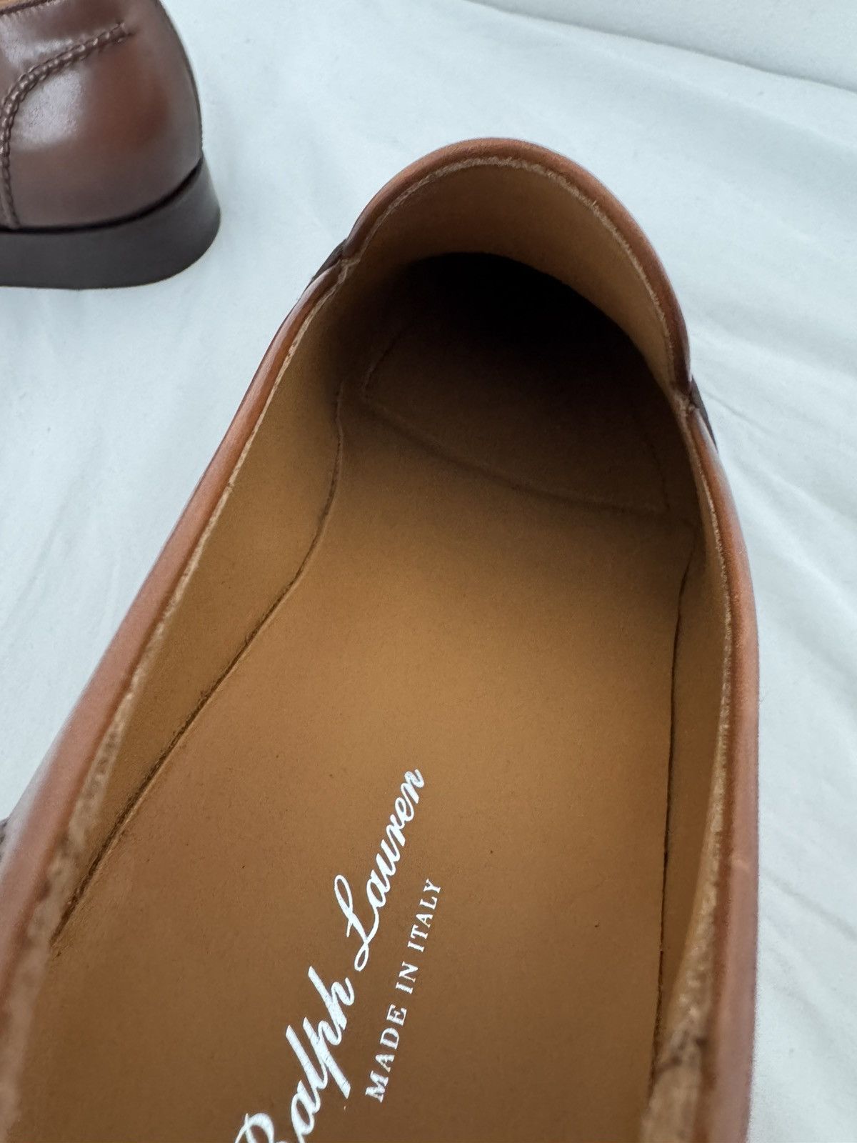 Ralph Lauren Purple Label Ralph Lauren Purple Label Meegan calfskin penny loafers Size US 10 / EU 43 - 6 Thumbnail