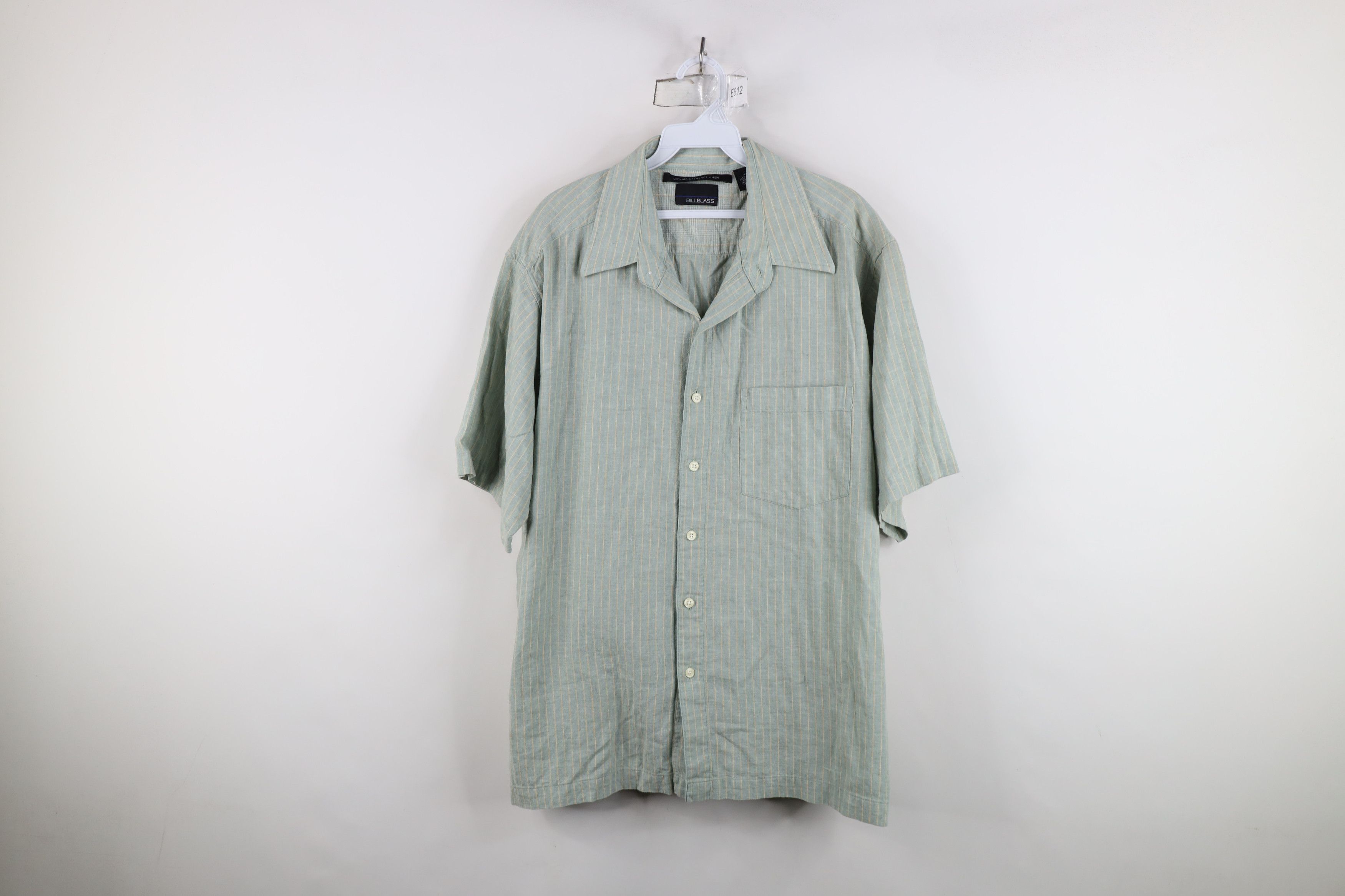 Vintage Vintage 90s Streetwear Striped Short Sleeve Button Shirt Size US XL / EU 56 / 4 - 1 Thumbnail