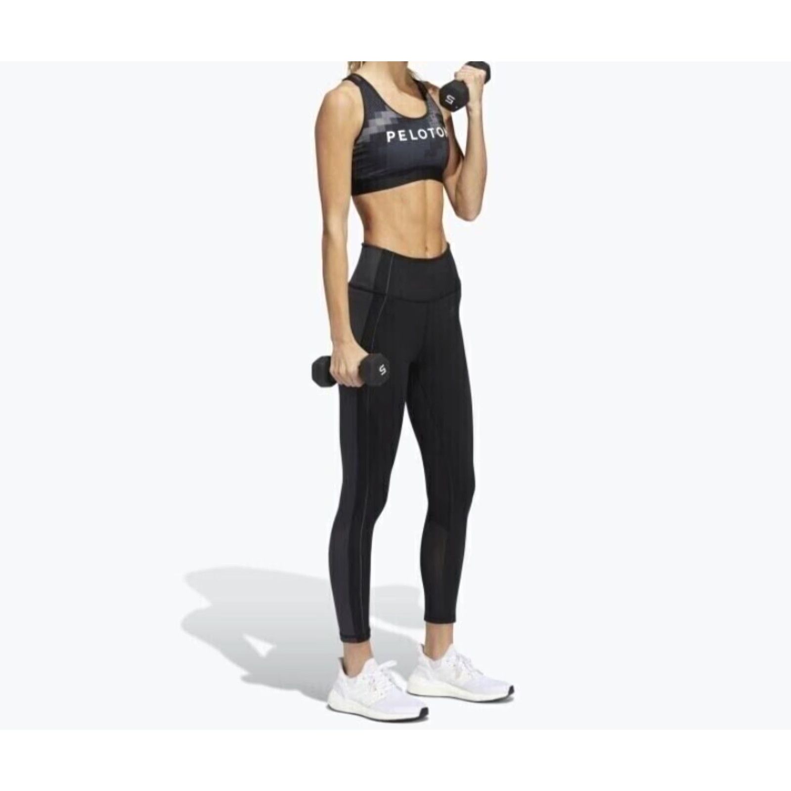 Adidas adidas x Peloton Digi Motion HEAT.RDY Believe This Bra Women’s Size Small Bra Sports adidas Women Multicolor Racerback High Support Gym & Training 0? Size ONE SIZE - 6 Thumbnail