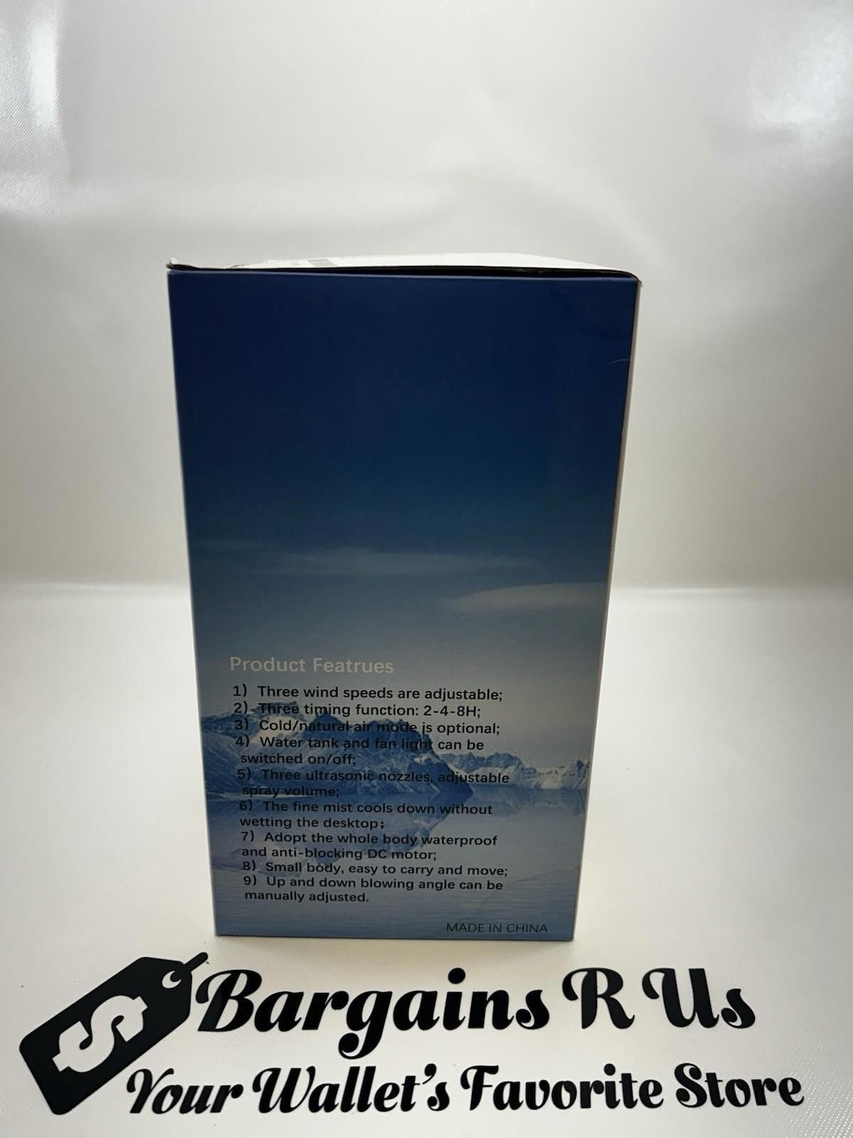 The Unbranded Brand Black Table/Desk Fan, Remote, 3 Speeds, LED Lights, Timer Size ONE SIZE - 4 Thumbnail