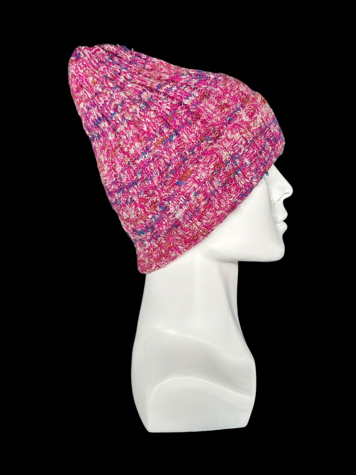 Japanese Brand × Kapital × Vintage Crochet Knitted handmade Beanie Hats ☠️☠️ Size ONE SIZE - 4 Thumbnail
