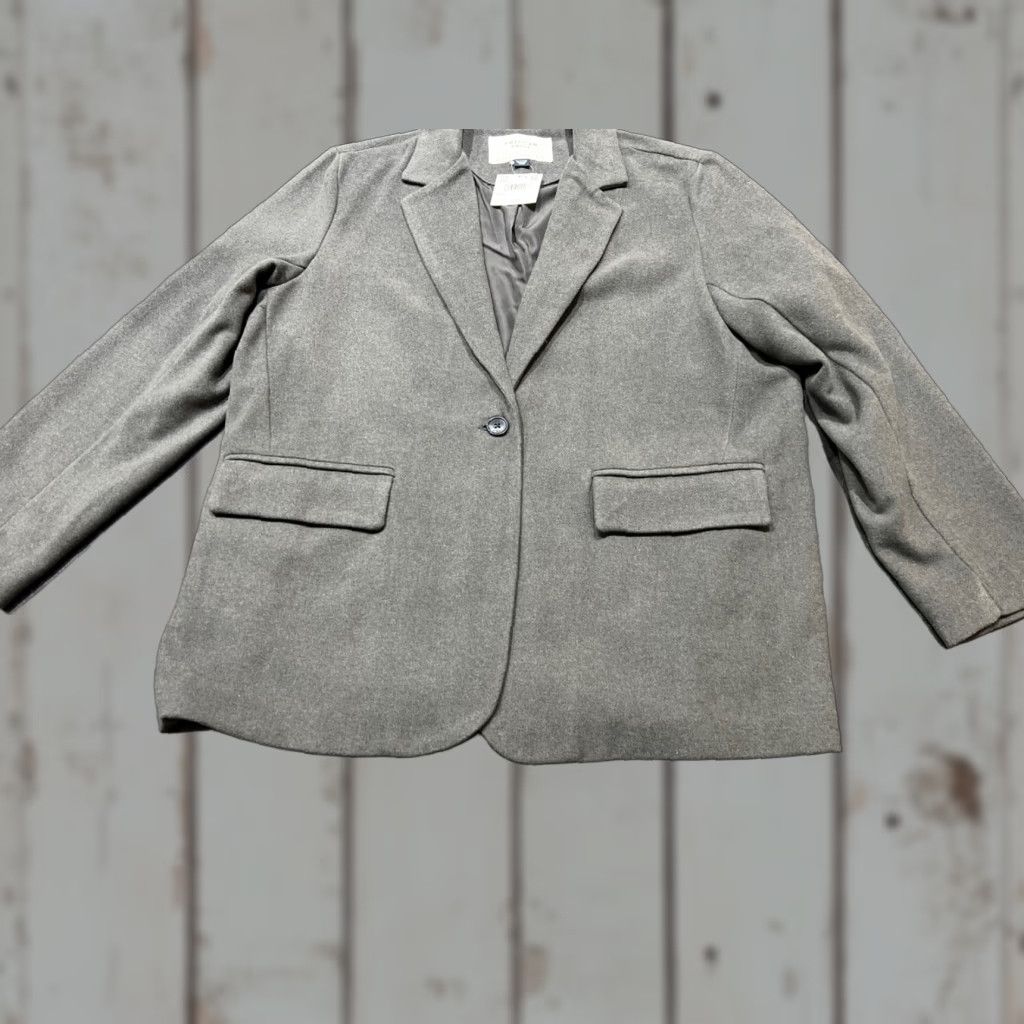 Vintage VINTAGE American Eagle Oversized Blazer Gray XL Women Size XL / US 12-14 / IT 48-50 - 1 Thumbnail