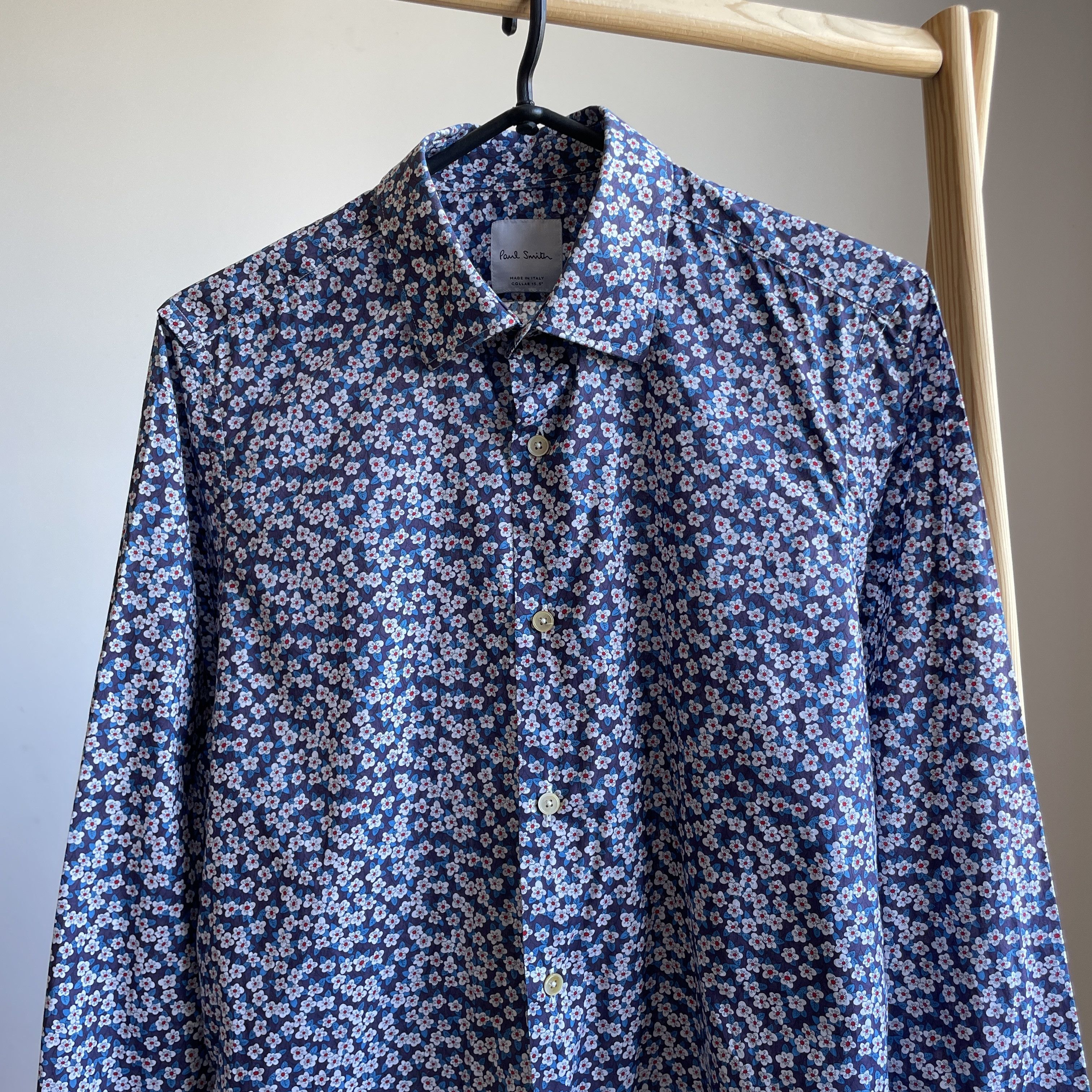 Paul Smith Paul Smith Floral Shirt Collar 15.5 Size US M / EU 48-50 / 2 - 3 Thumbnail