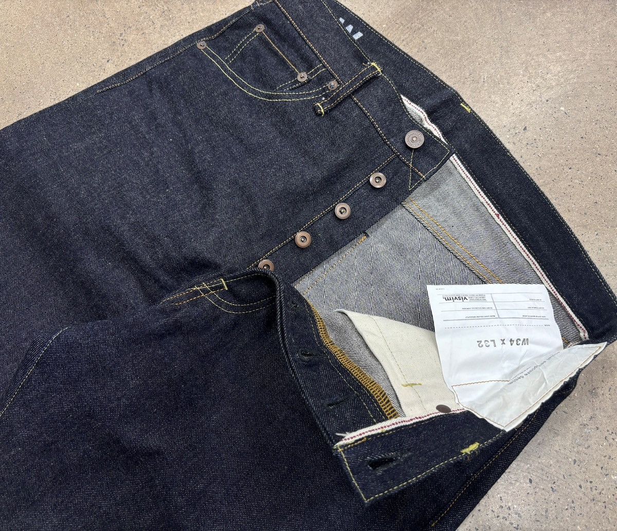 Visvim Visvim 23aw Social Sculpture 01 Raw 01RW Jeans，W34L32 Size US 34 / EU 50 - 7 Thumbnail