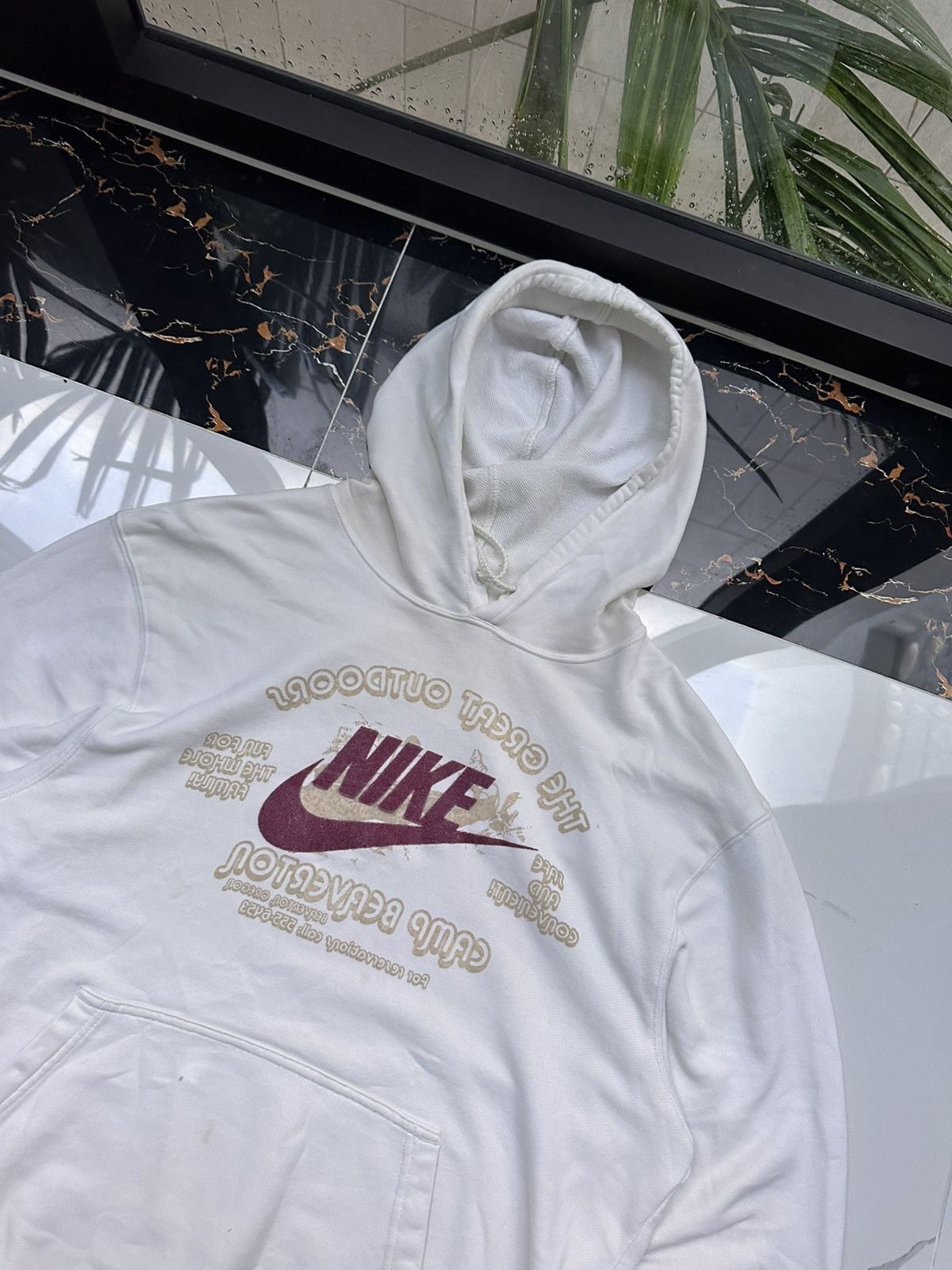 NIKE VINTAGE BIG LOGO STREETWEAR HOODIE