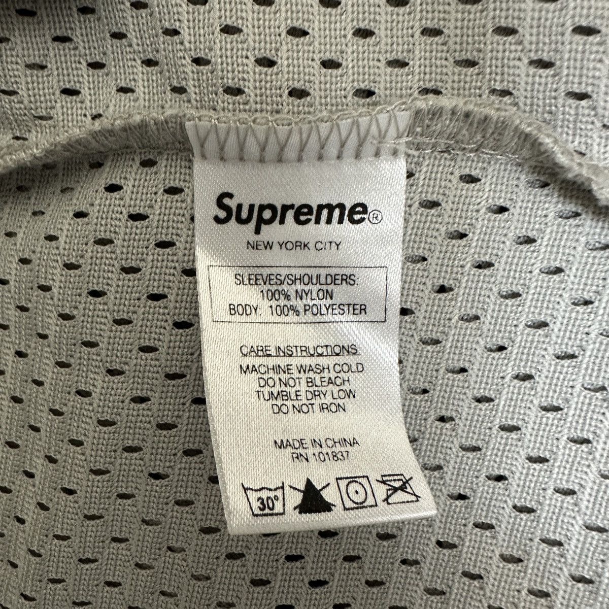 Supreme Supreme SS15 Blank Football Jersey - Silver Size US L / EU 52-54 / 3 - 7 Thumbnail