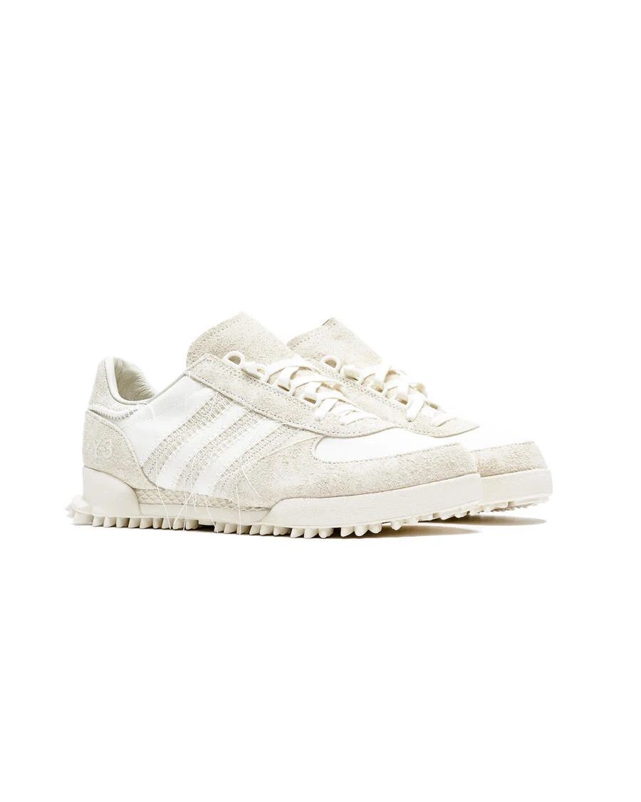Adidas o1mle0426 Marathon Trail Low-Top Sneakers in Off-White Size US 9.5 / EU 42-43 - 2 Thumbnail