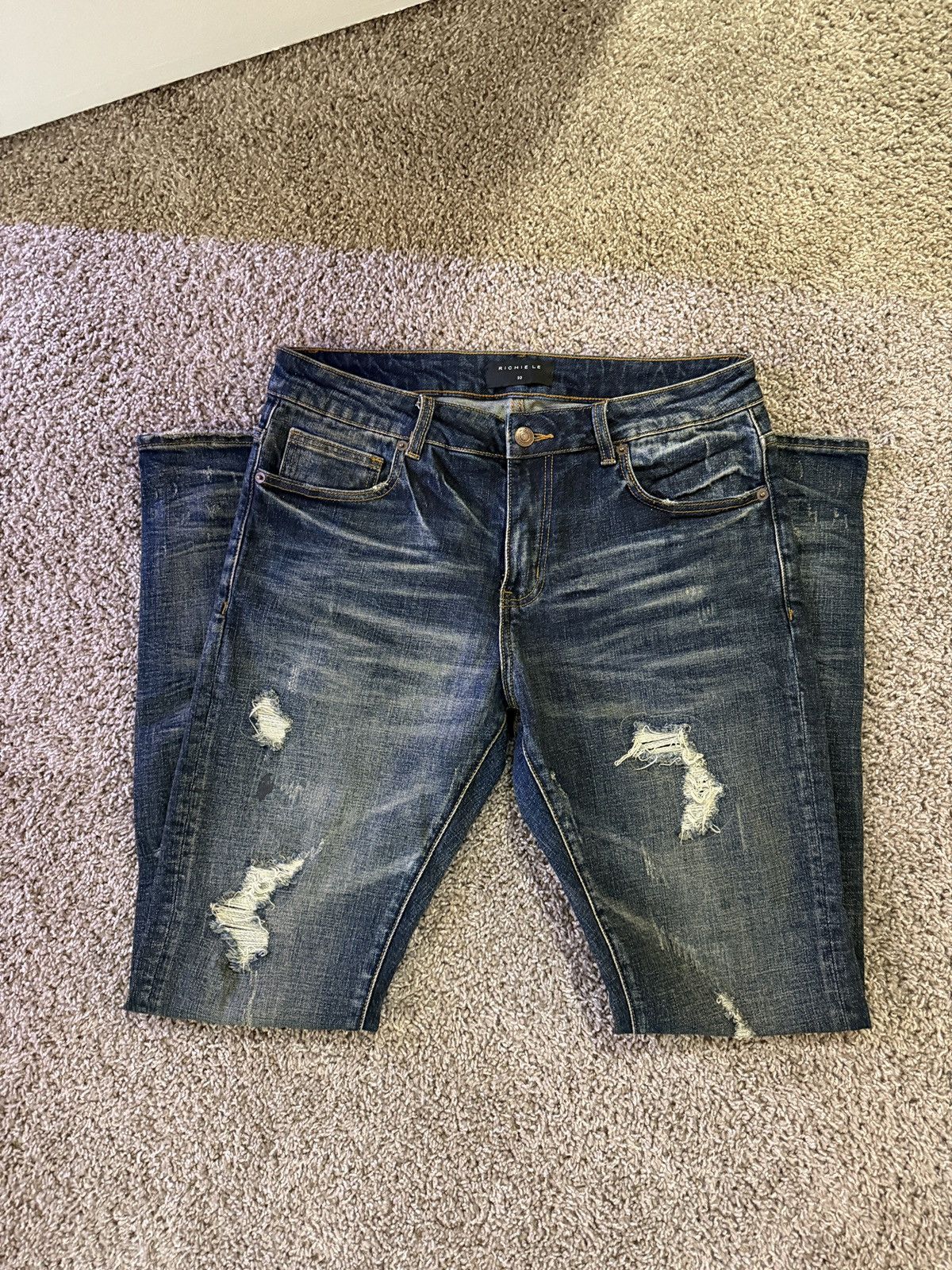 Richie Le Collection Richie Le Collection Denim Jeans Size US 32 / EU 48 - 1 Thumbnail