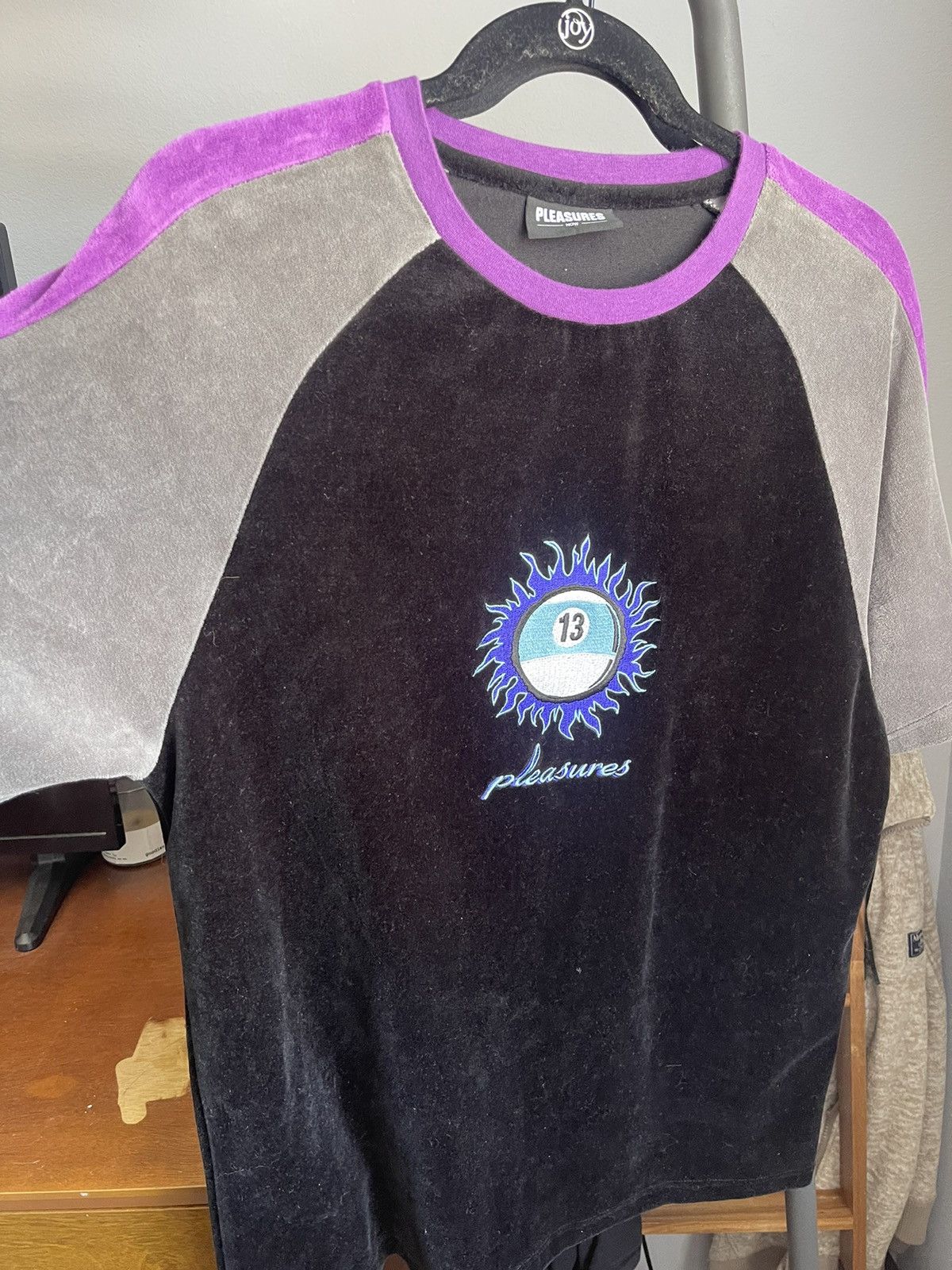 Pleasures GRIME VELOUR GRAPHIC TEE Size US M / EU 48-50 / 2 - 1 Thumbnail