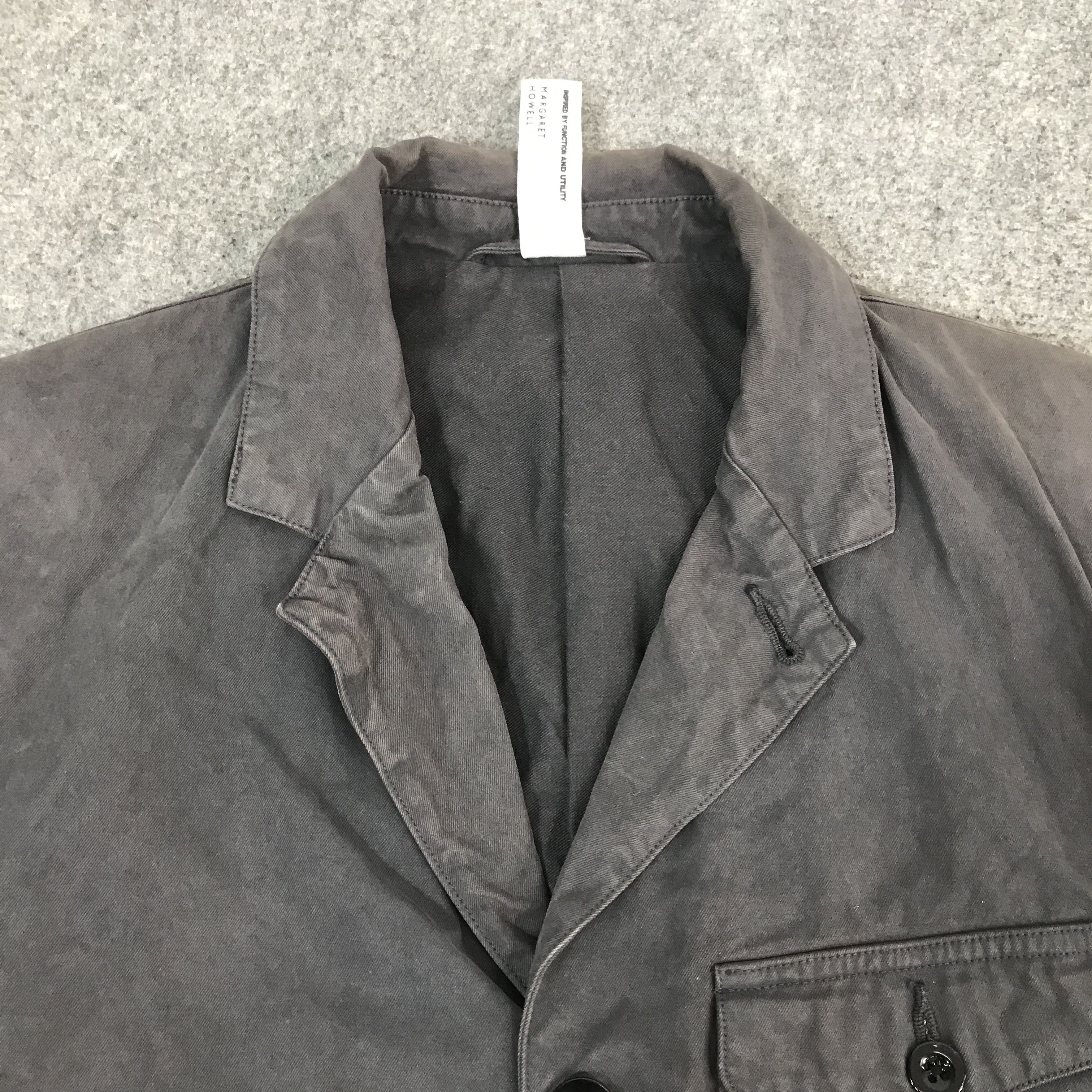 Margaret Howell Margaret Howell Faded Button Up Coat Jacket Size US S / EU 44-46 / 1 - 8 Thumbnail