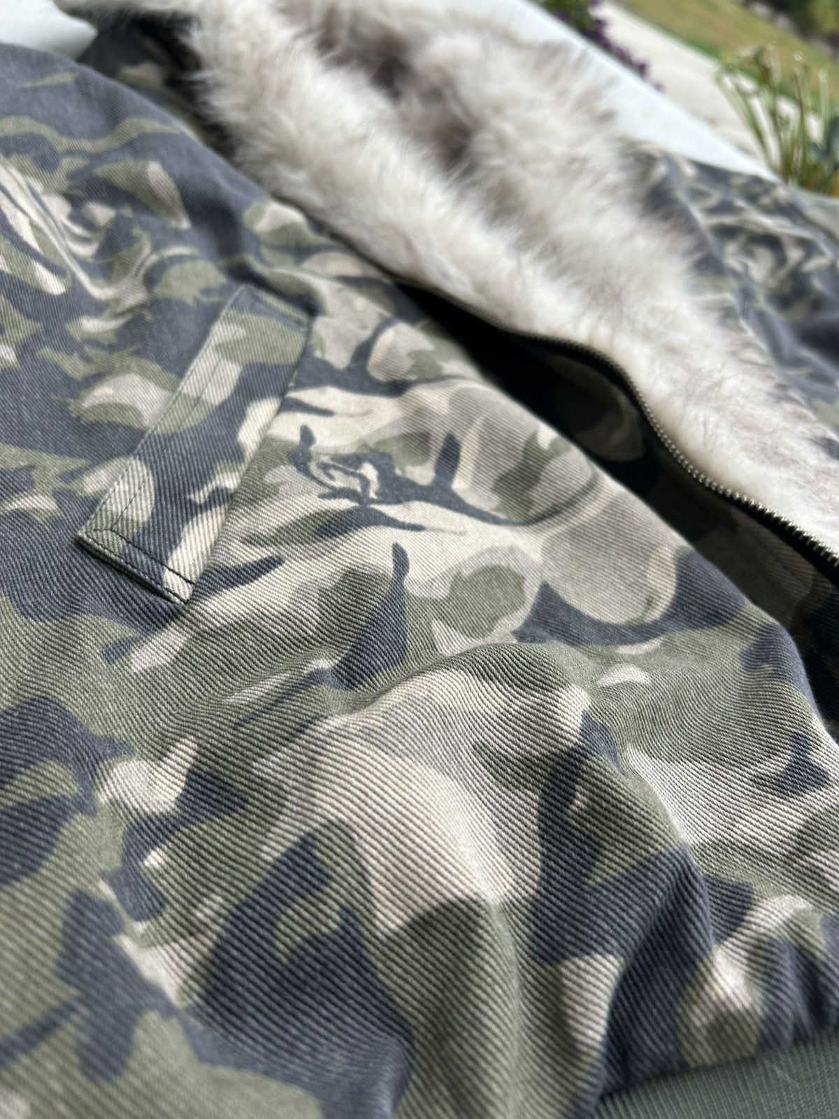 Other Faux Fur Hooded Bomber Size US L / EU 52-54 / 3 - 3 Thumbnail