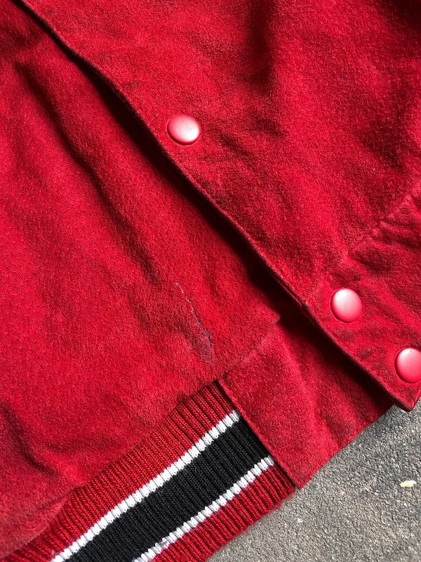 Vintage vintage budweiser varsity jacket snap on nascar racing f1 Size US XXL / EU 58 / 5 - 10 Thumbnail
