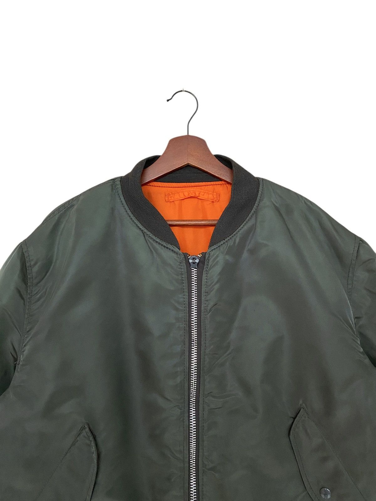 Alpha Industries × Vintage Vintage Alpha Industries MA-1 Fly Jacket 1980s Size US XL / EU 56 / 4 - 3 Thumbnail