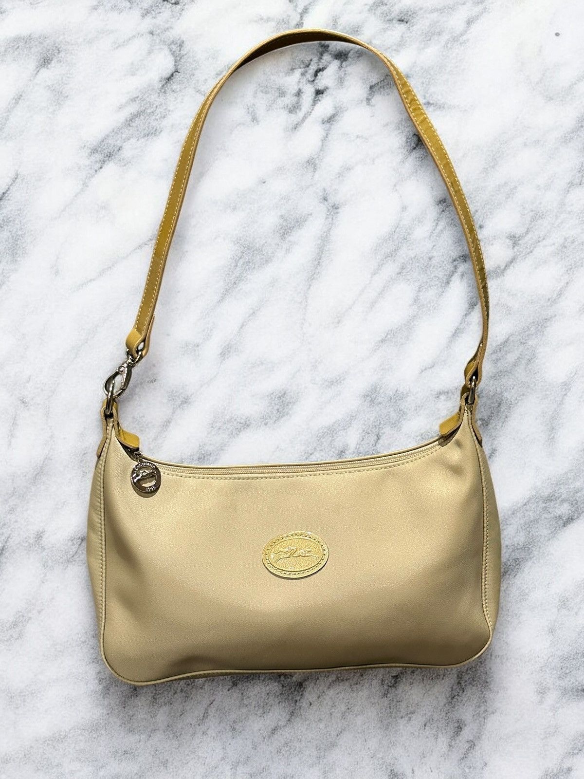 Longchamp Longchamp beige handbag Size ONE SIZE - 3 Thumbnail