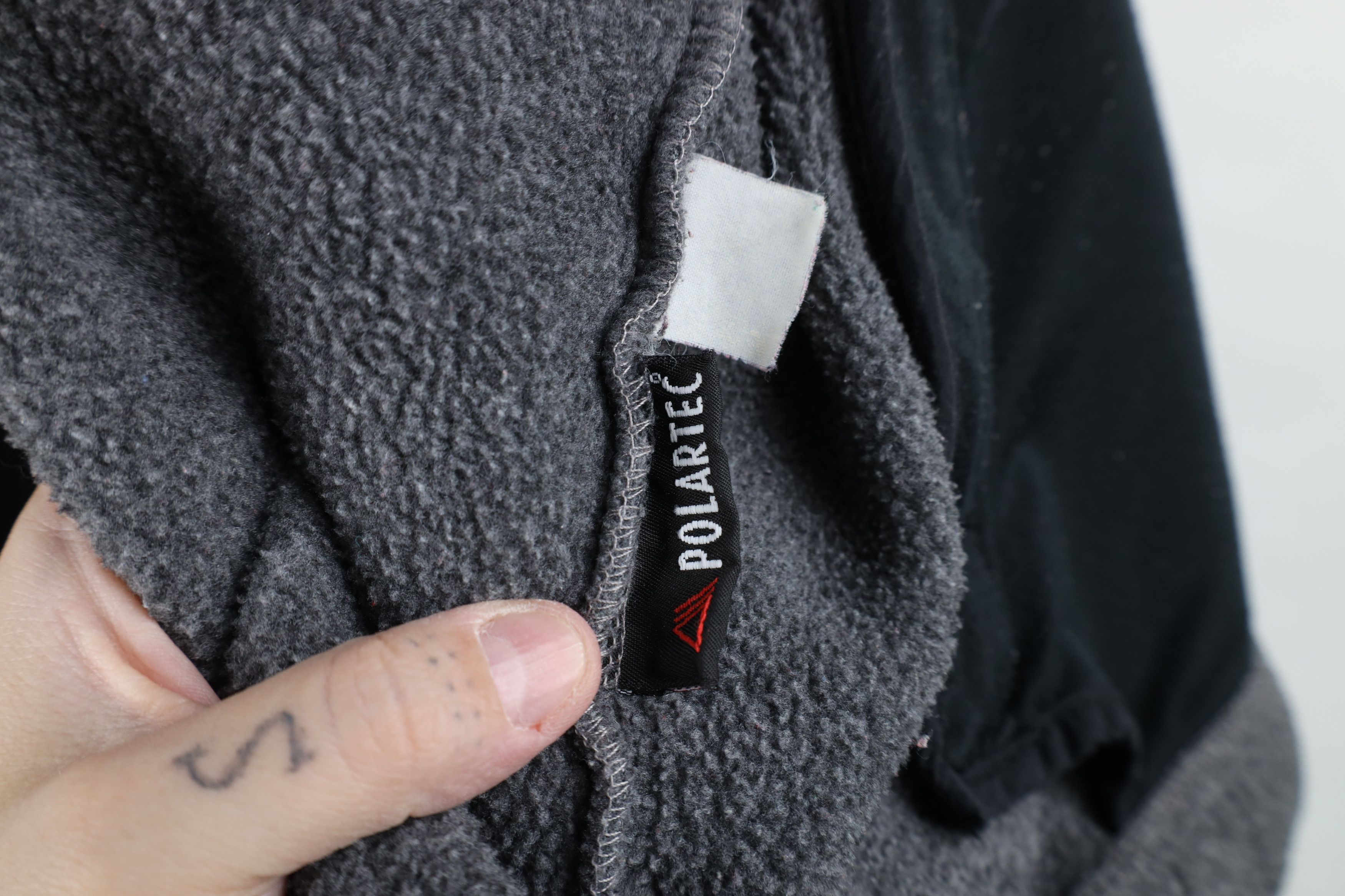 Lands' End Vintage 90s Lands End Blank Boxy Fit Fleece Jacket USA Size US L / EU 52-54 / 3 - 11 Thumbnail