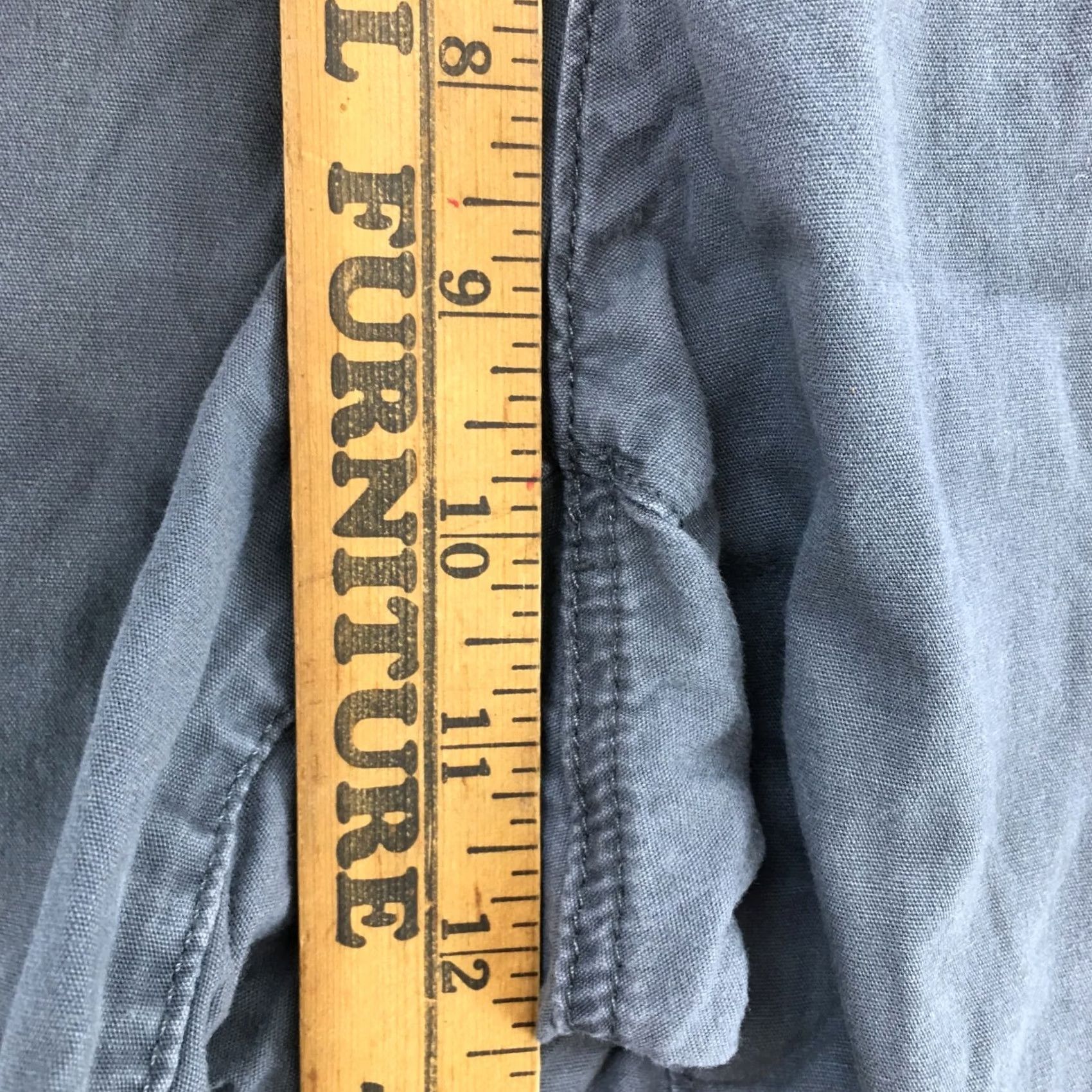 Eddie Bauer Eddie Bauer Chino Shorts Womens 16 Gray Mid Rise Zip Fly Flat Front Casual Size 38" / US 16 / IT 52 - 5 Thumbnail