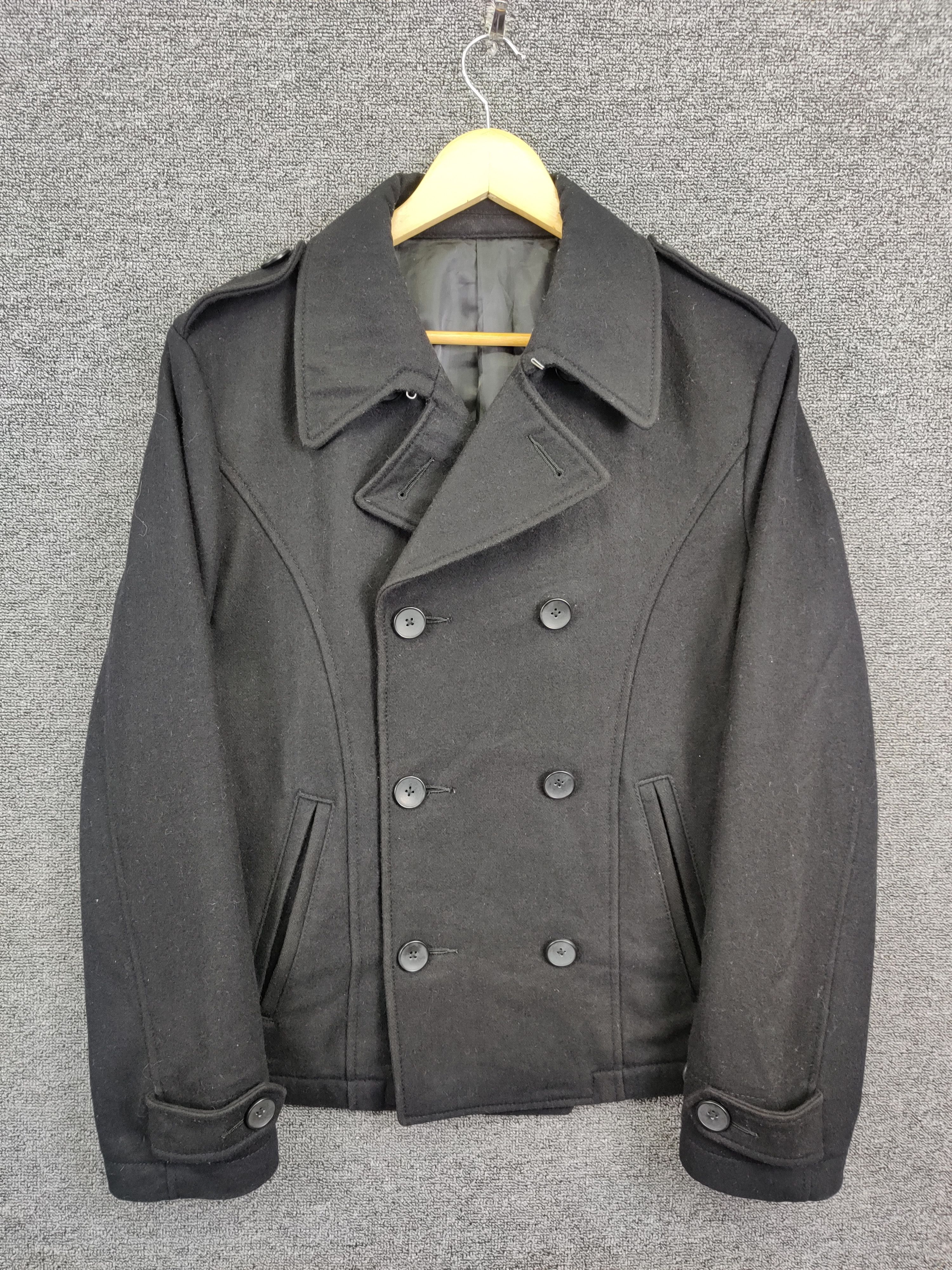PPFM Vintage PPFM Wool Double Breasted Coat Jacket Size US L / EU 52-54 / 3 - 7 Thumbnail