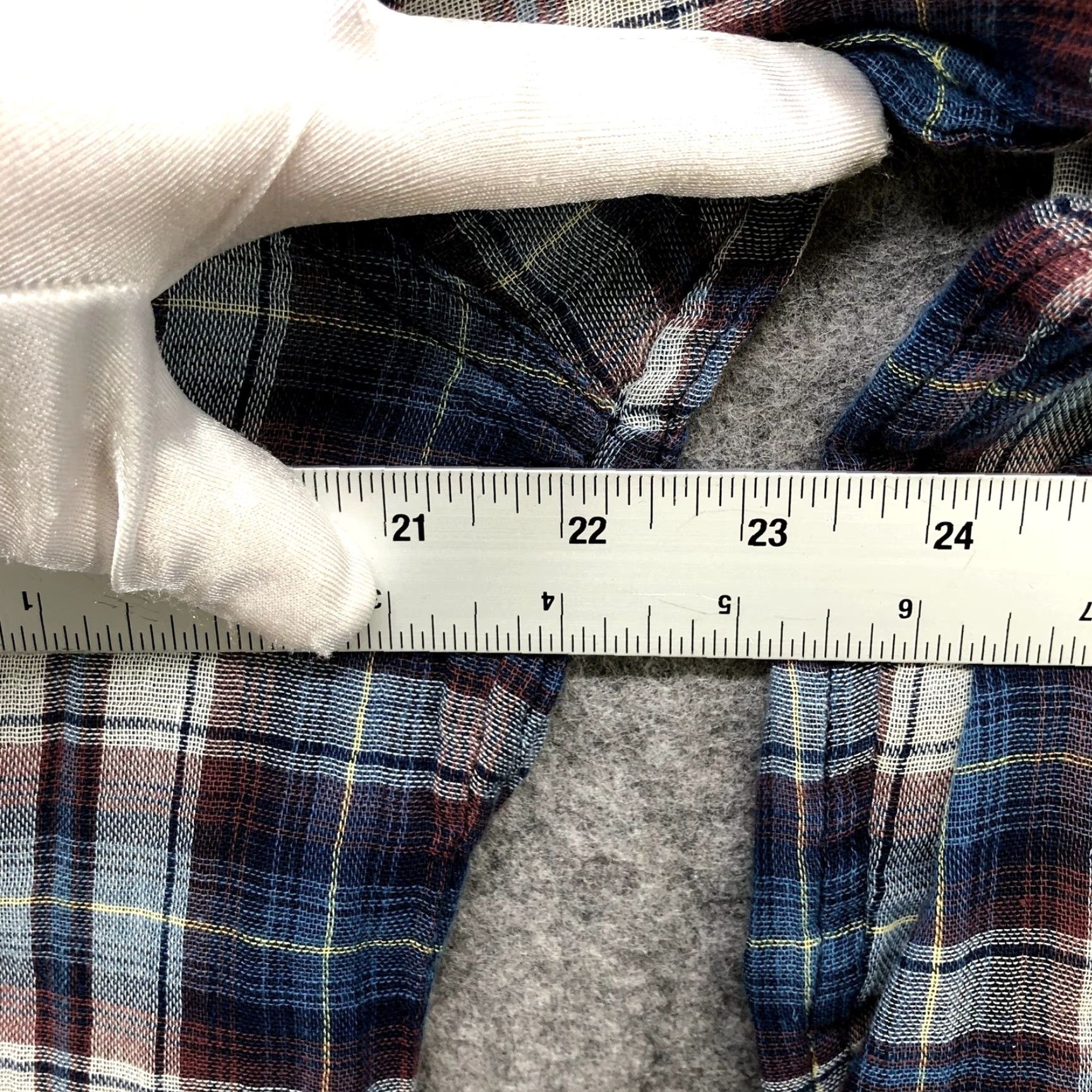 Vintage Current Elliott The Prep School Shirt Undertow Plaid Womens S Oversized Knit Button-Up Blue Casual Bohemian Grunge School 90s Womens Size S / US 4 / IT 40 - 7 Thumbnail