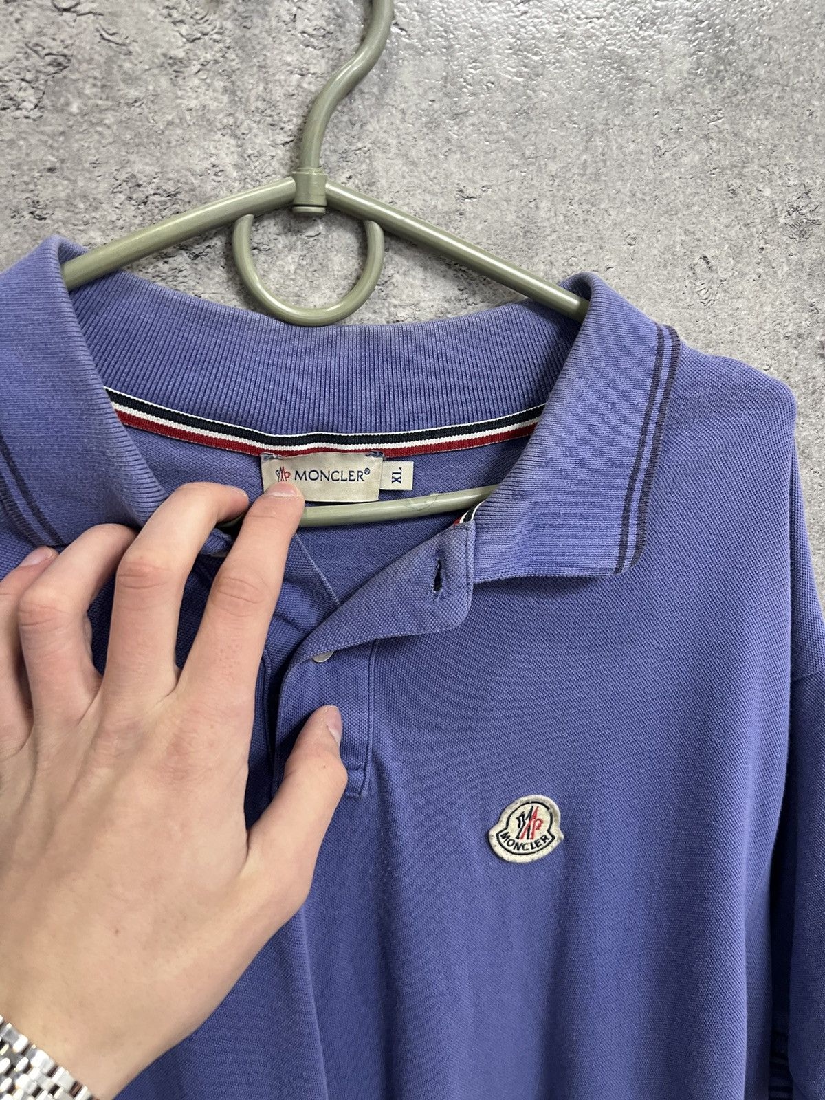 Moncler Moncler Polo T-shirt Size US XL / EU 56 / 4 - 2 Thumbnail