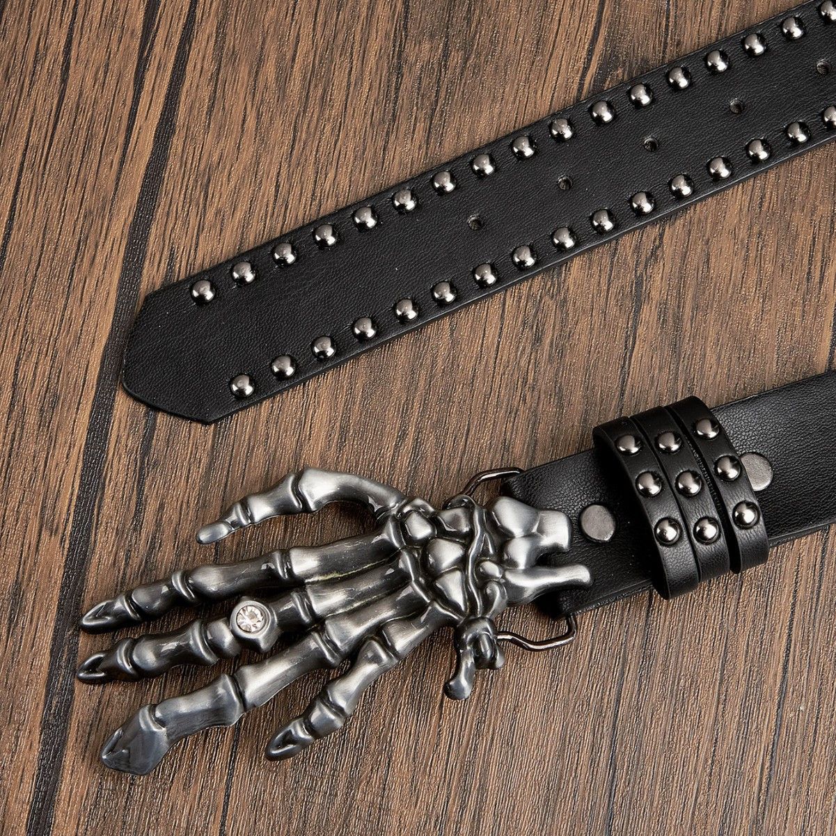 Other Dark Ghost Hand Skull Belt Size ONE SIZE - 3 Thumbnail