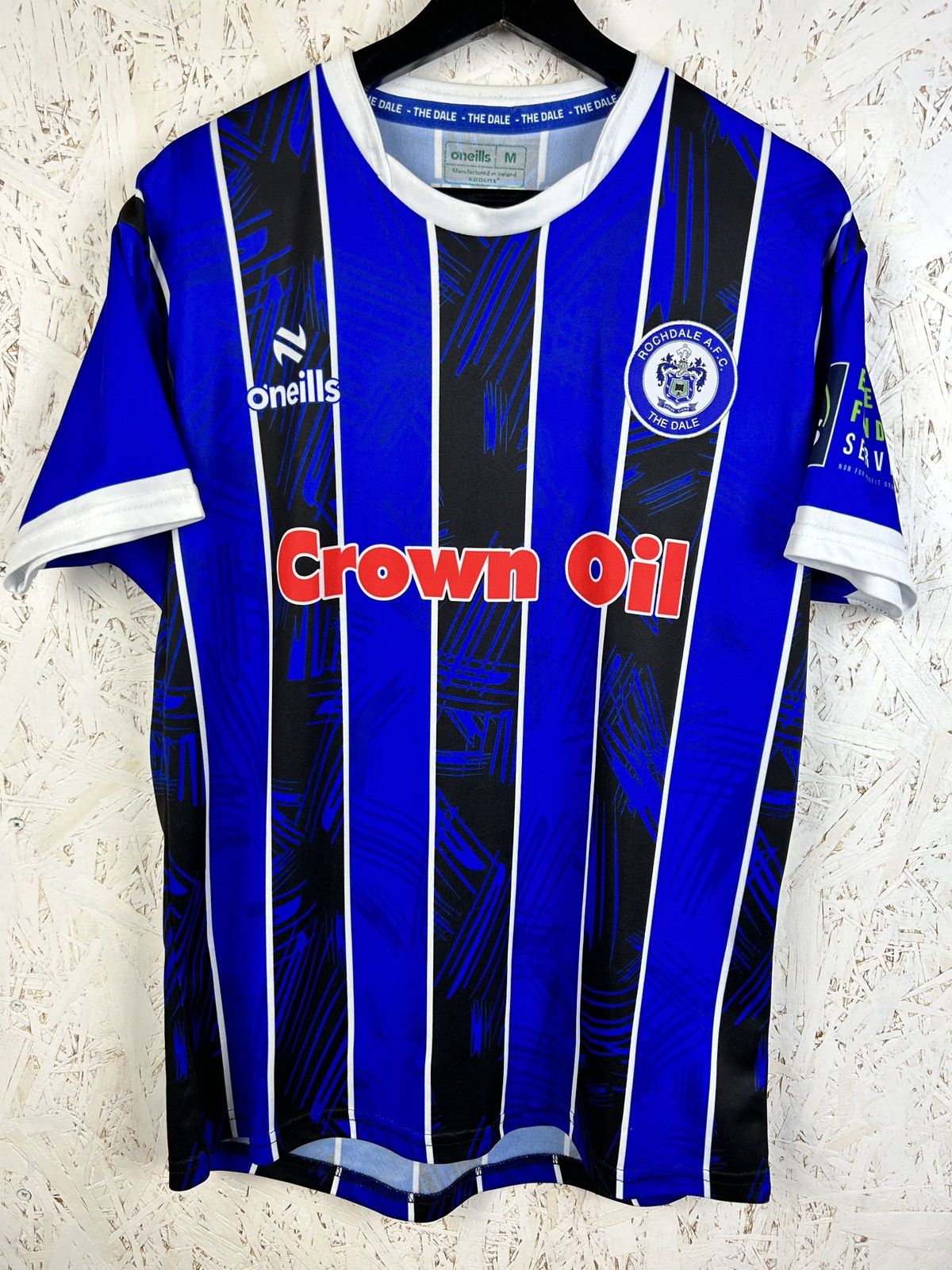 O'Neills O'Neills Rochdale AFC 2023/24 Home Kit Soccer Jersey Size US M / EU 48-50 / 2 - 1 Thumbnail