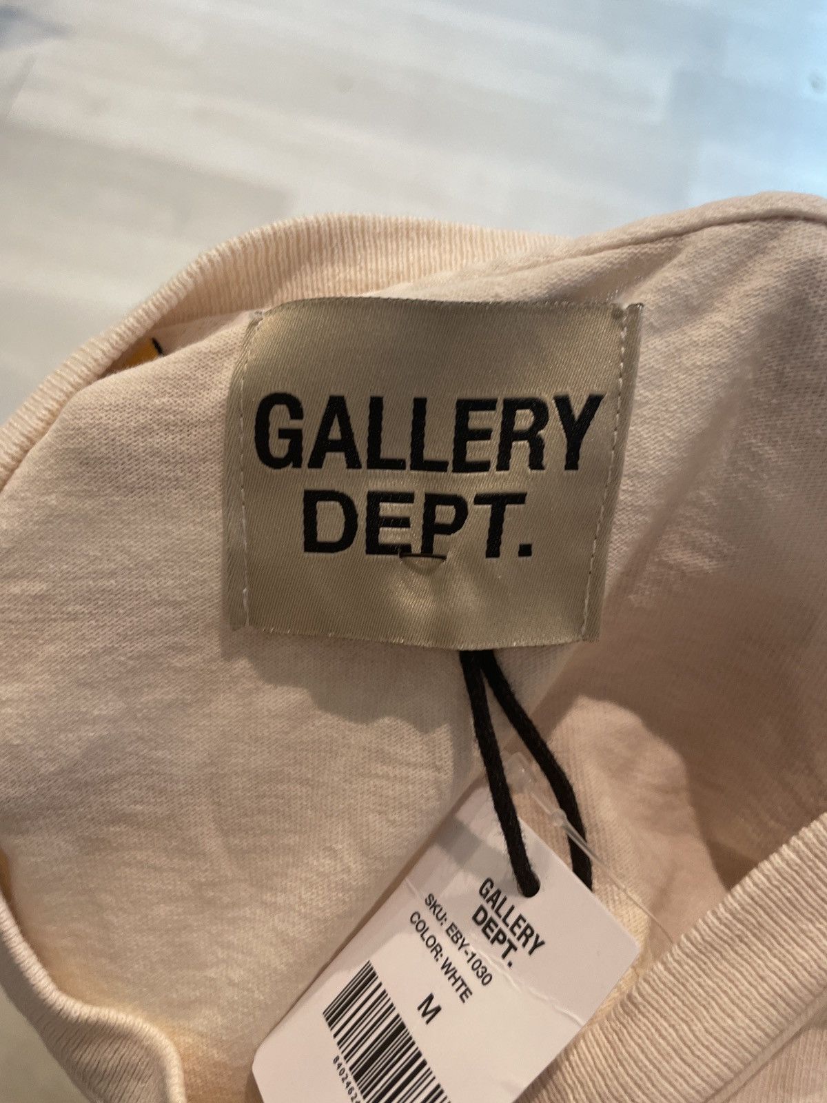 Gallery Dept. Gallery Dept. Ebay T-Shirt Cream M Size US M / EU 48-50 / 2 - 3 Thumbnail