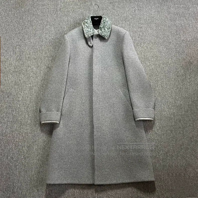 Dior Dior 23fw light gray high-end customised rhinestone glass Size US M / EU 48-50 / 2 - 1 Thumbnail