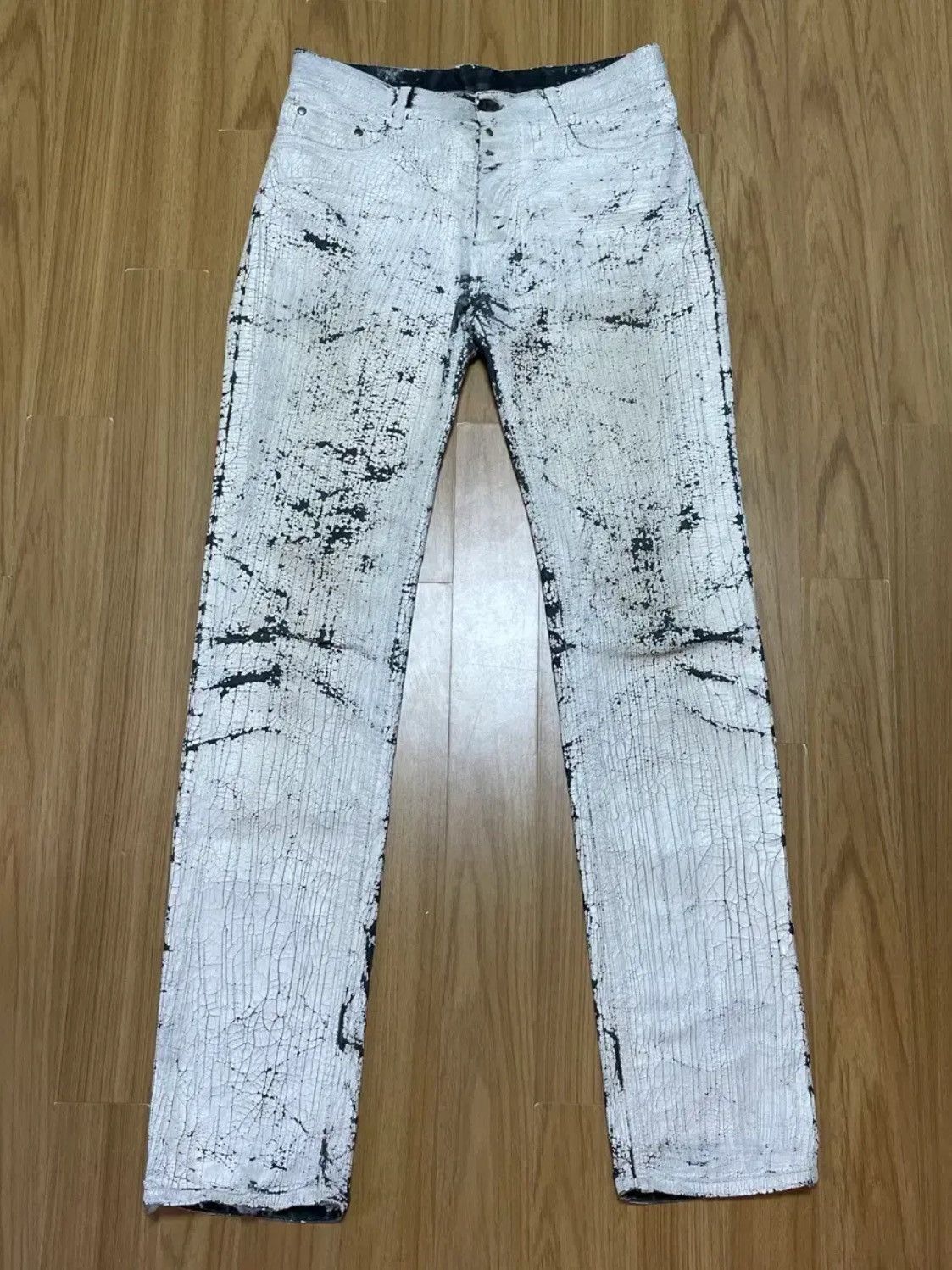 Maison Margiela AW09 Maison Martin Margiela Paint Crack Denim