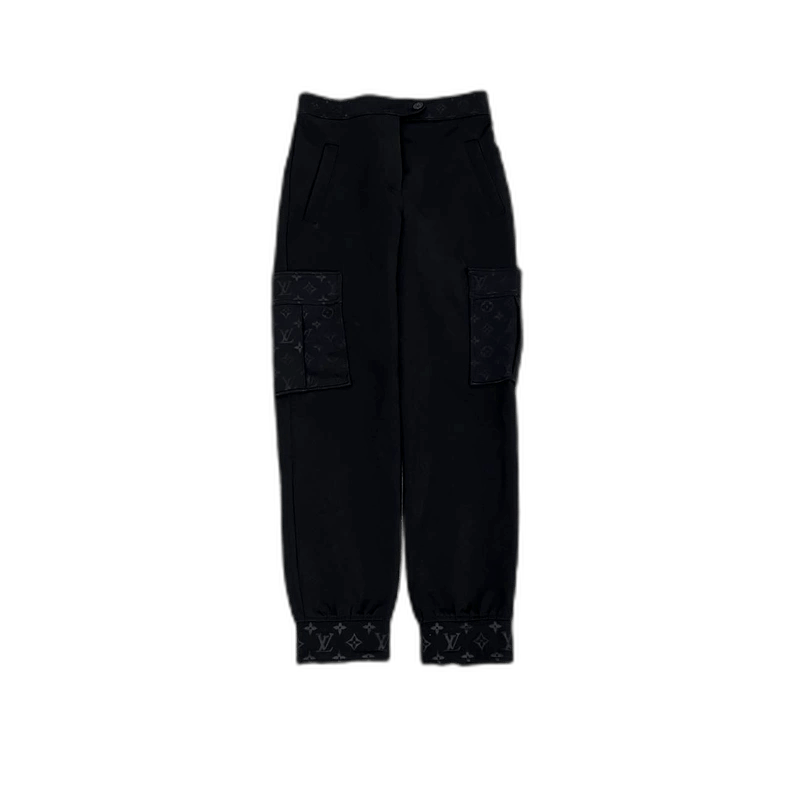 Louis Vuitton Louis Vuitton Black Pocket Casual Pants-2506 Size 33" - 1 Thumbnail