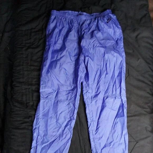 Nike Vintage 90s Nike Wind Pants Joggers Trainers Lavender Size US 32 / EU 48 - 2 Thumbnail