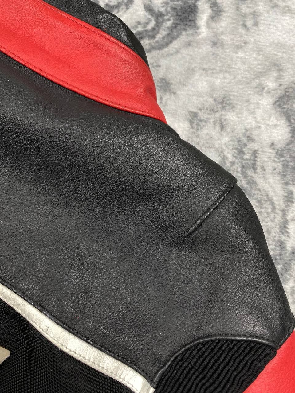 Ducati Ducati Leather Moto Jacket Men Size L Black/ Red Size US L / EU 52-54 / 3 - 22 Thumbnail